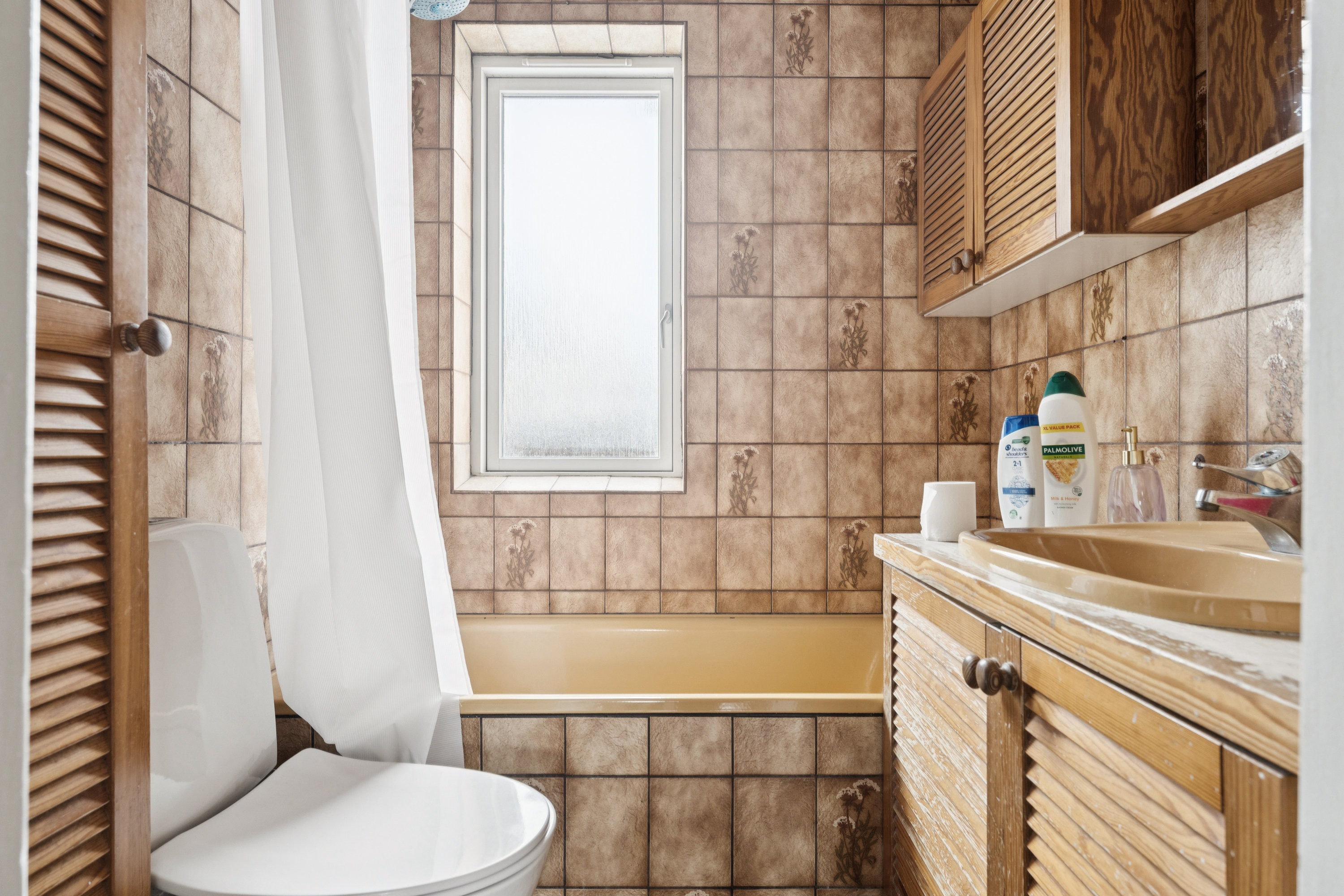 Fremhævet badeværelse billede i fuldskærmstilstand. Billede af Skolegade 4, 8850 Bjerringbro