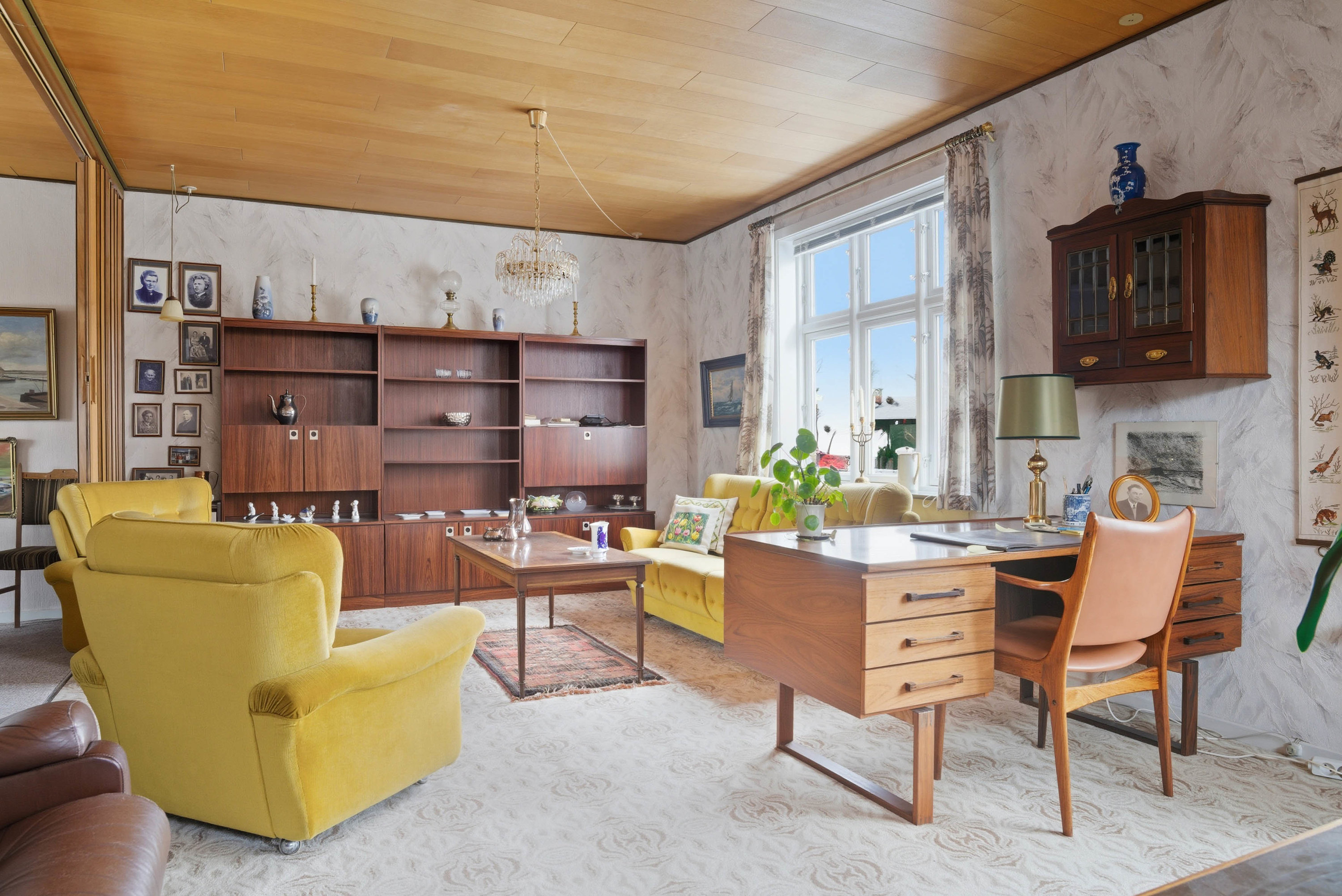 Fremhævet stue billede i fuldskærmstilstand. Billede af Skivevej 19A, 7500 Holstebro