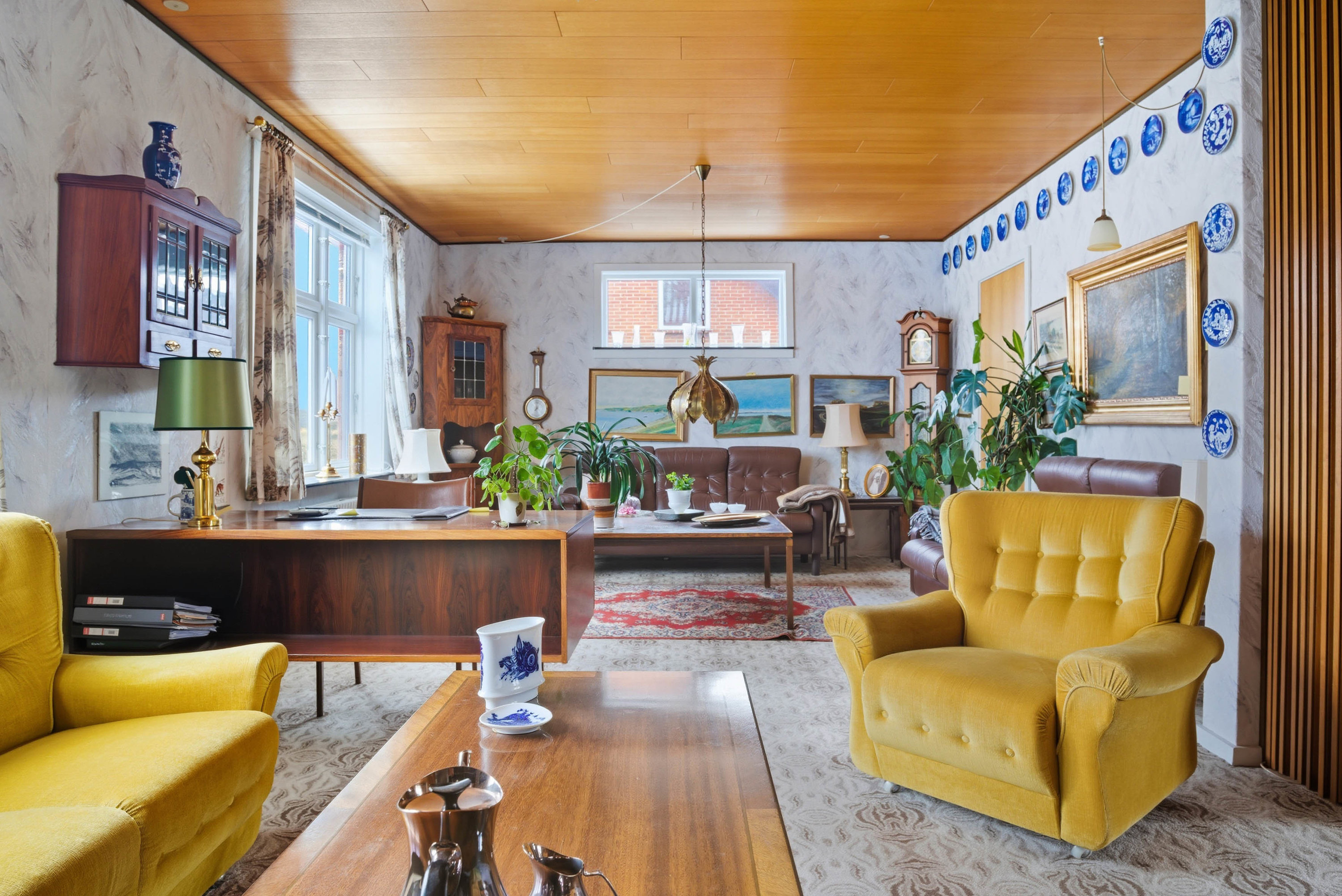 Fremhævet stue billede i fuldskærmstilstand. Billede af Skivevej 19A, 7500 Holstebro