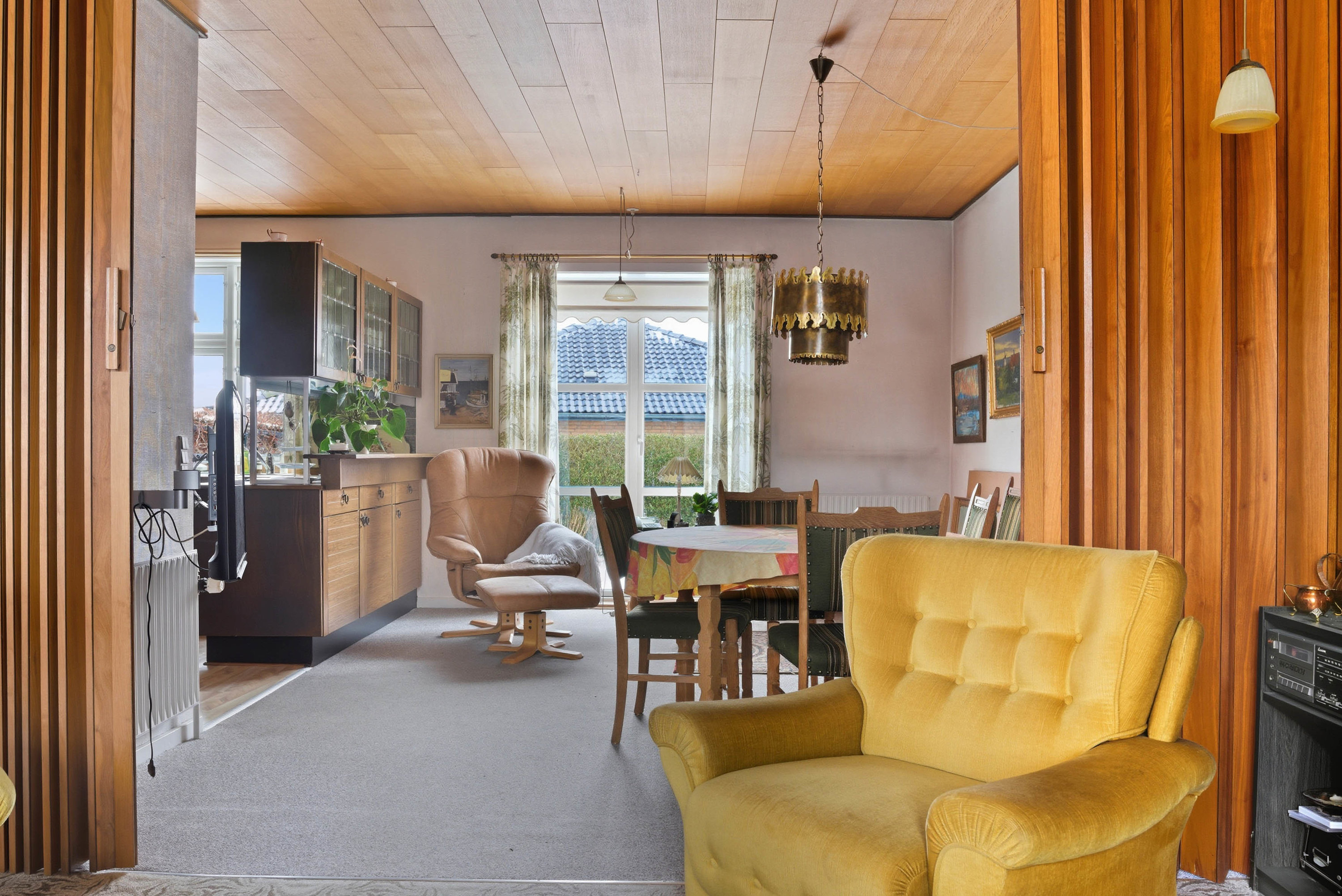 Fremhævet stue billede i fuldskærmstilstand. Billede af Skivevej 19A, 7500 Holstebro