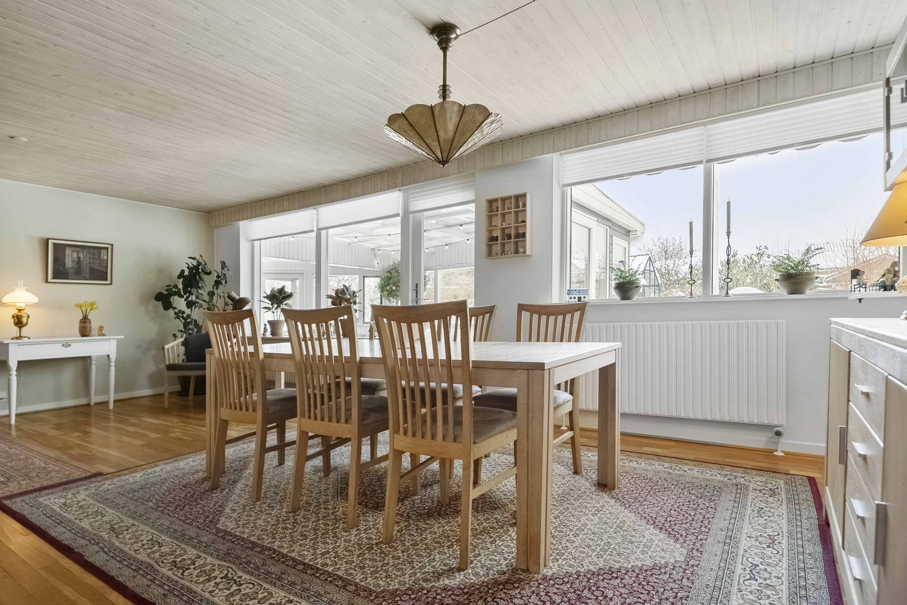 Fremhævet spisestue billede i fuldskærmstilstand. Billede af Nørrevænget 60, 8310 Tranbjerg J