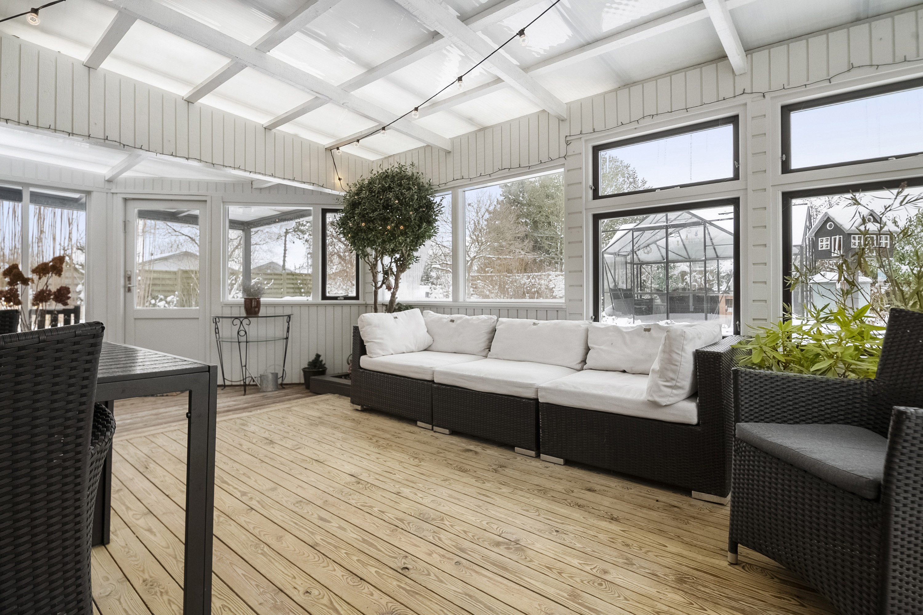 Fremhævet stue billede i fuldskærmstilstand. Billede af Nørrevænget 60, 8310 Tranbjerg J