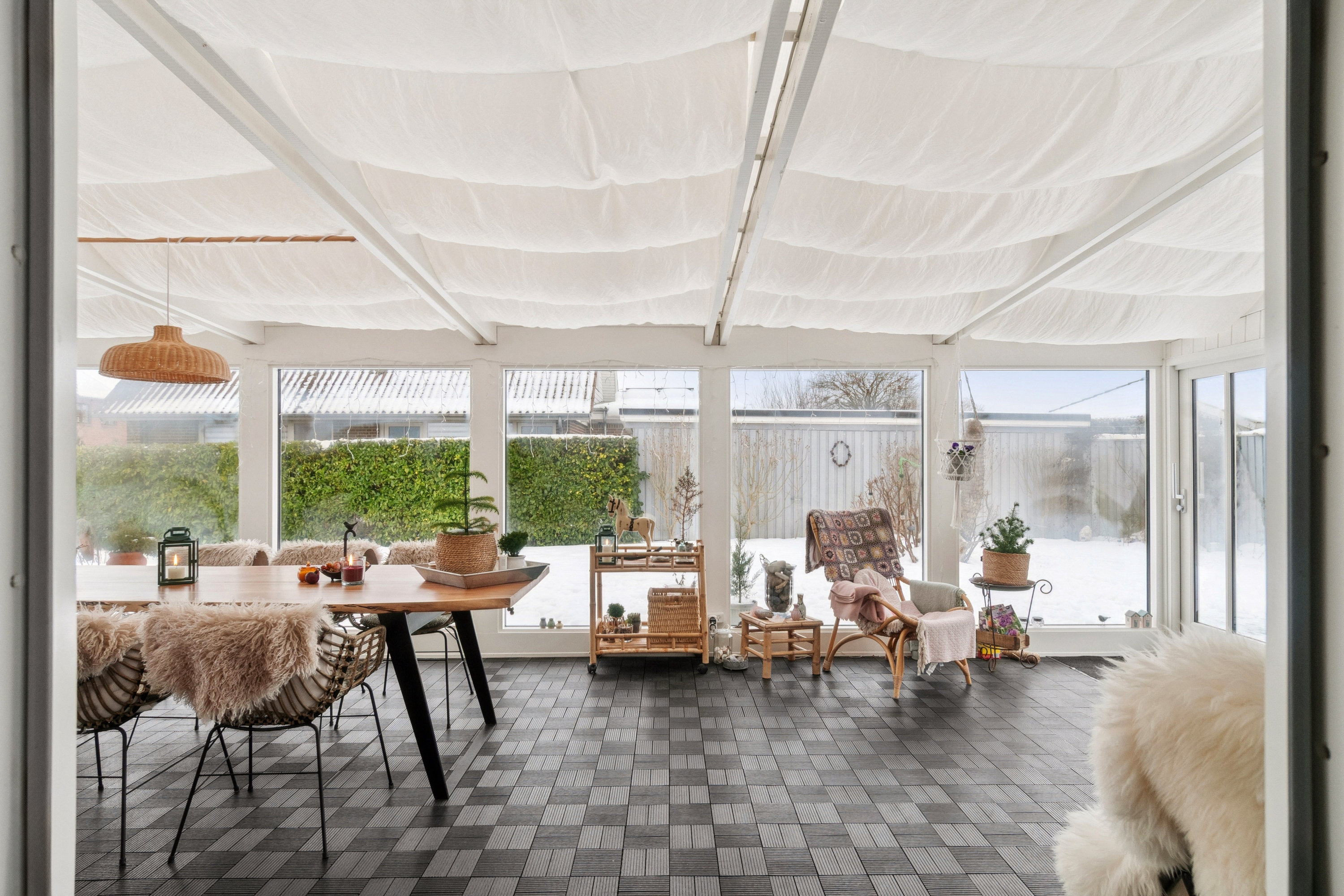 Fremhævet stue billede i fuldskærmstilstand. Billede af Tømmerupvang 63, 2770 Kastrup