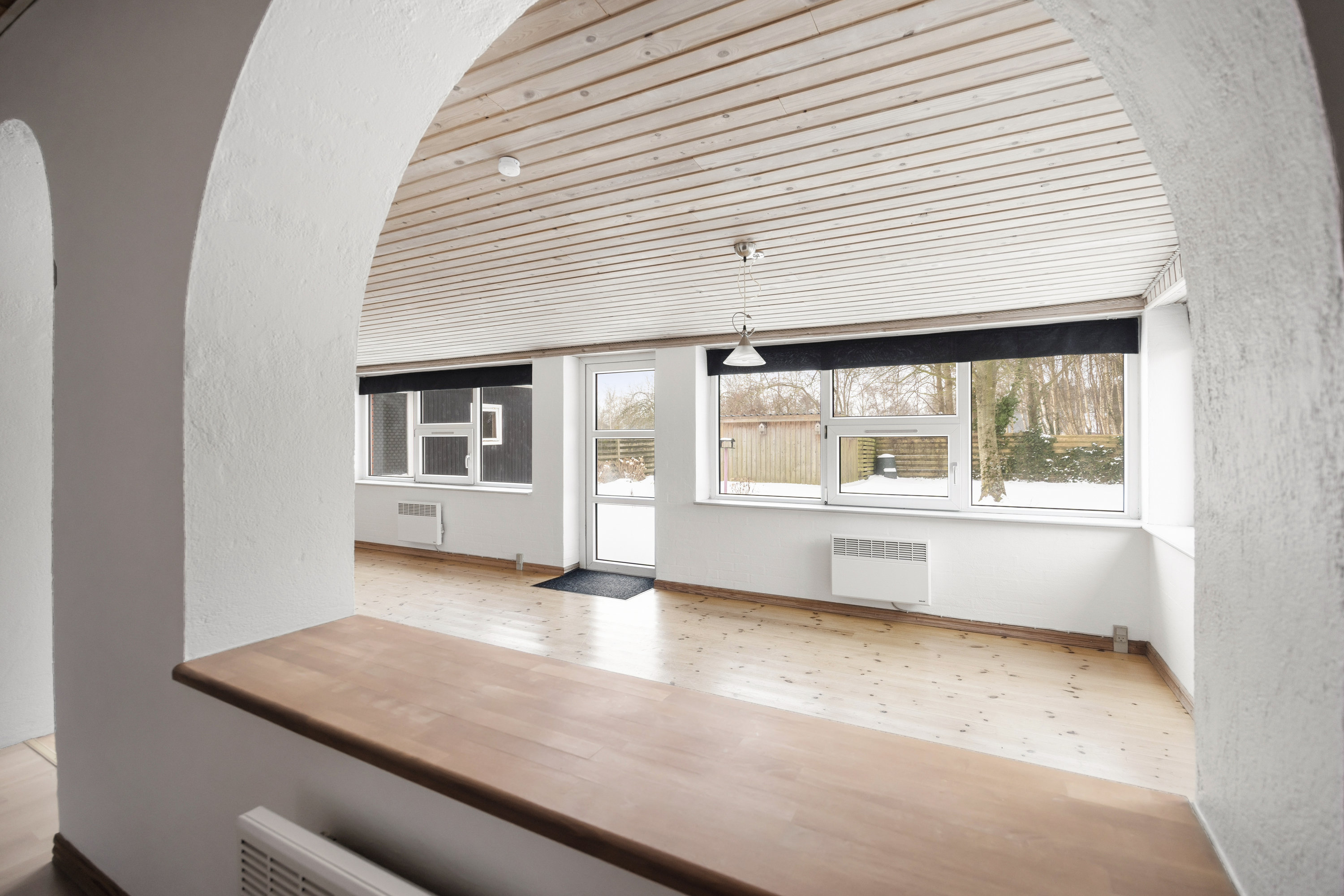 Fremhævet stue billede i fuldskærmstilstand. Billede af Thistedvej 11, Halvrimmen, 9460 Brovst