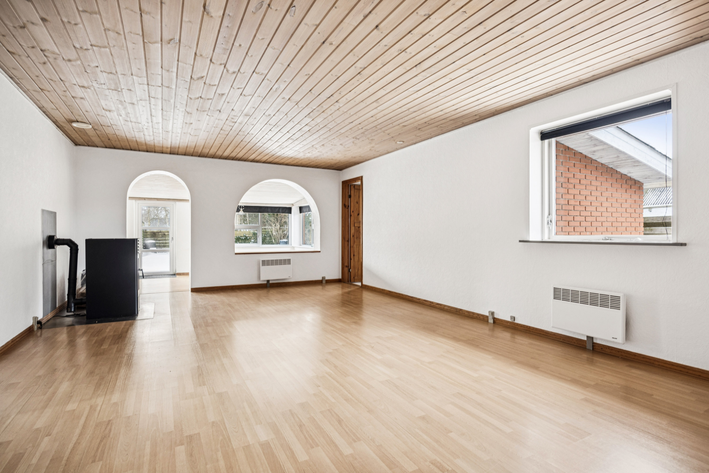 Fremhævet stue billede i fuldskærmstilstand. Billede af Thistedvej 11, Halvrimmen, 9460 Brovst