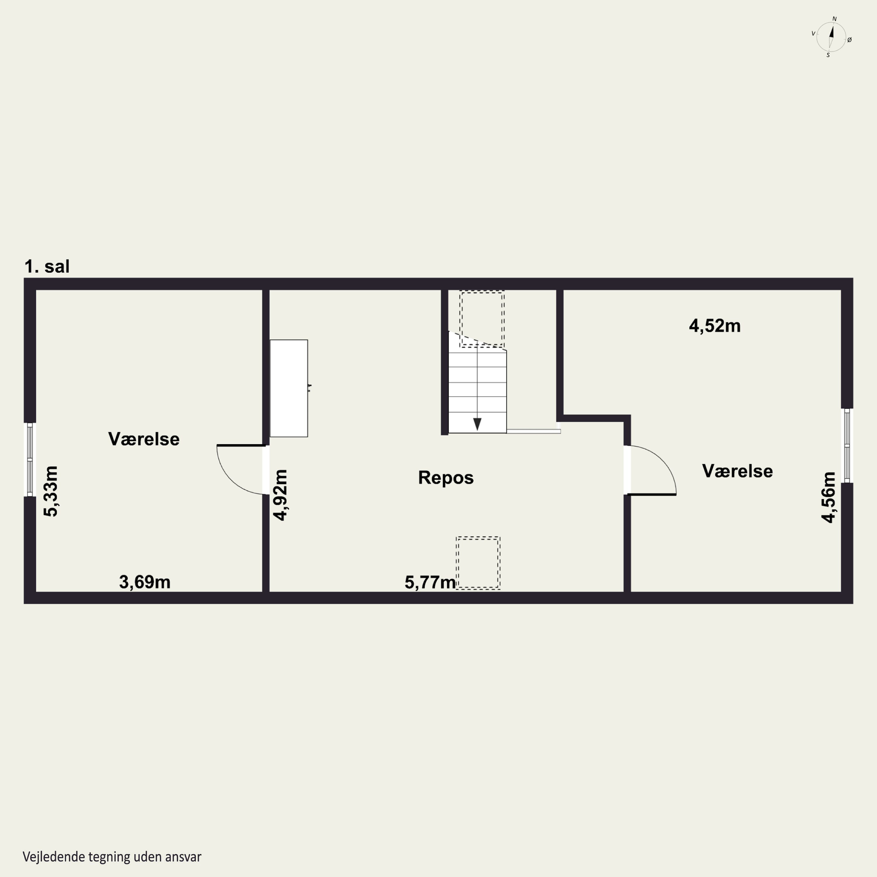 Plantegninger billede af Rugtvedvej 31, Forsinge, 4490 Jerslev Sjælland