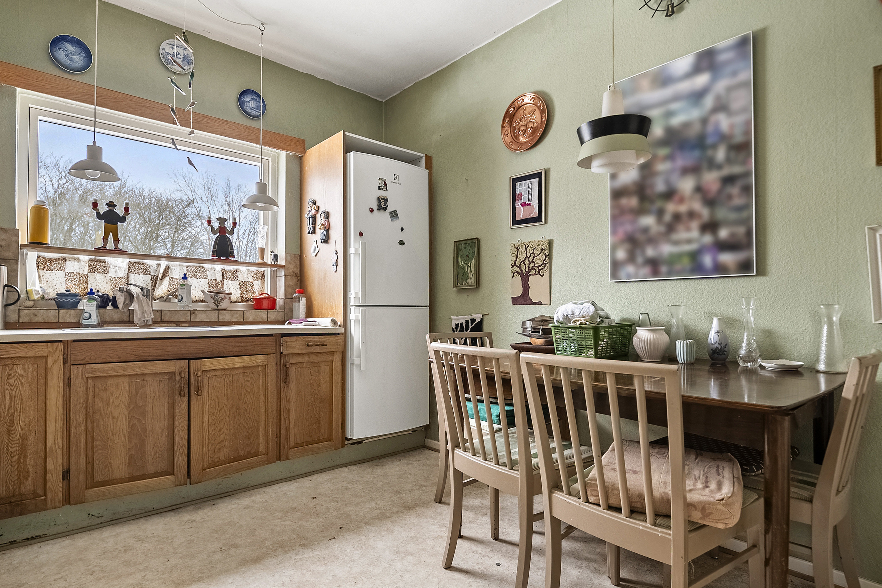 Fremhævet spisekøkken billede i fuldskærmstilstand. Billede af Bethesdavej 39C, Risvangen, 8200 Aarhus N