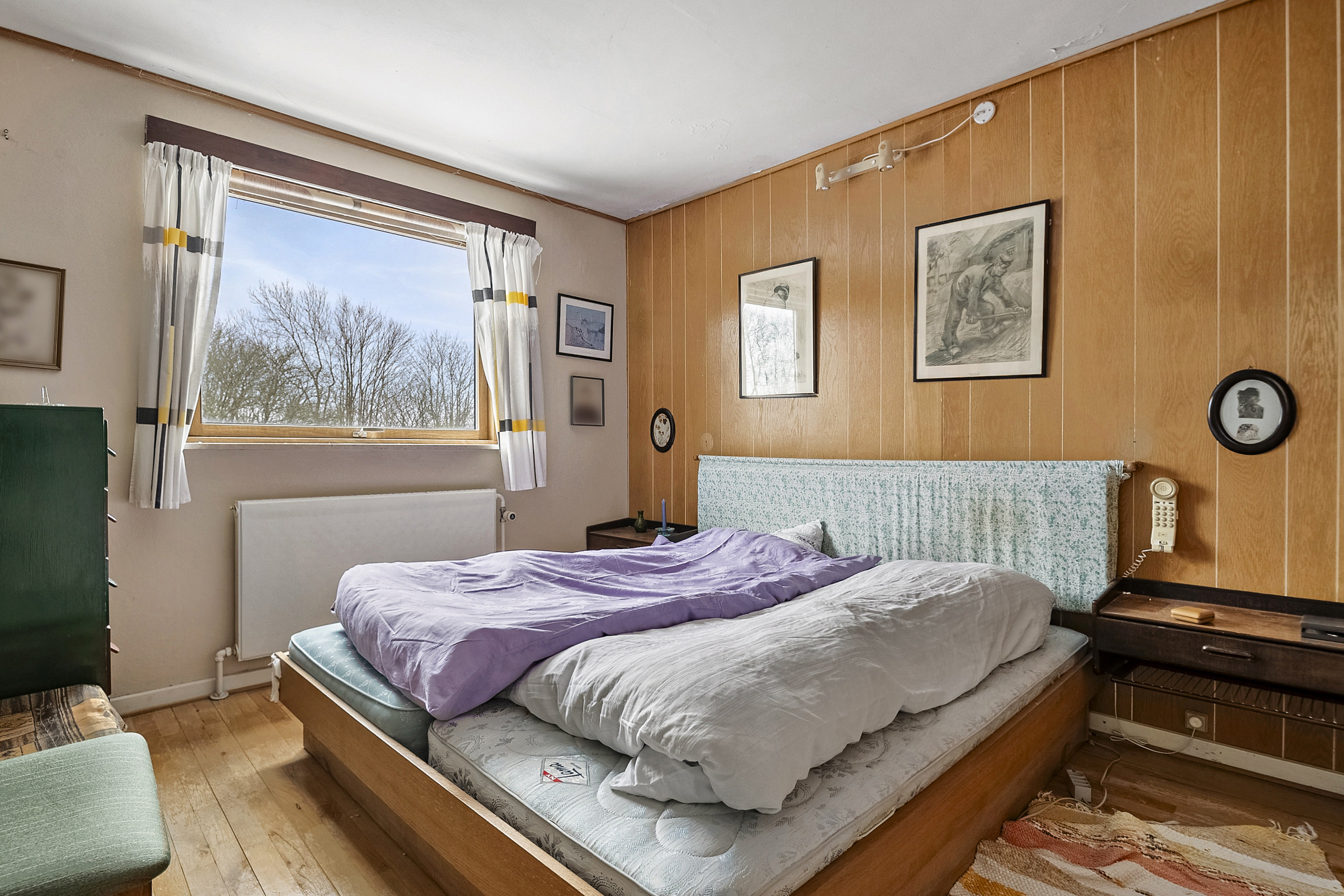 Fremhævet soveværelse billede i fuldskærmstilstand. Billede af Bethesdavej 39C, Risvangen, 8200 Aarhus N