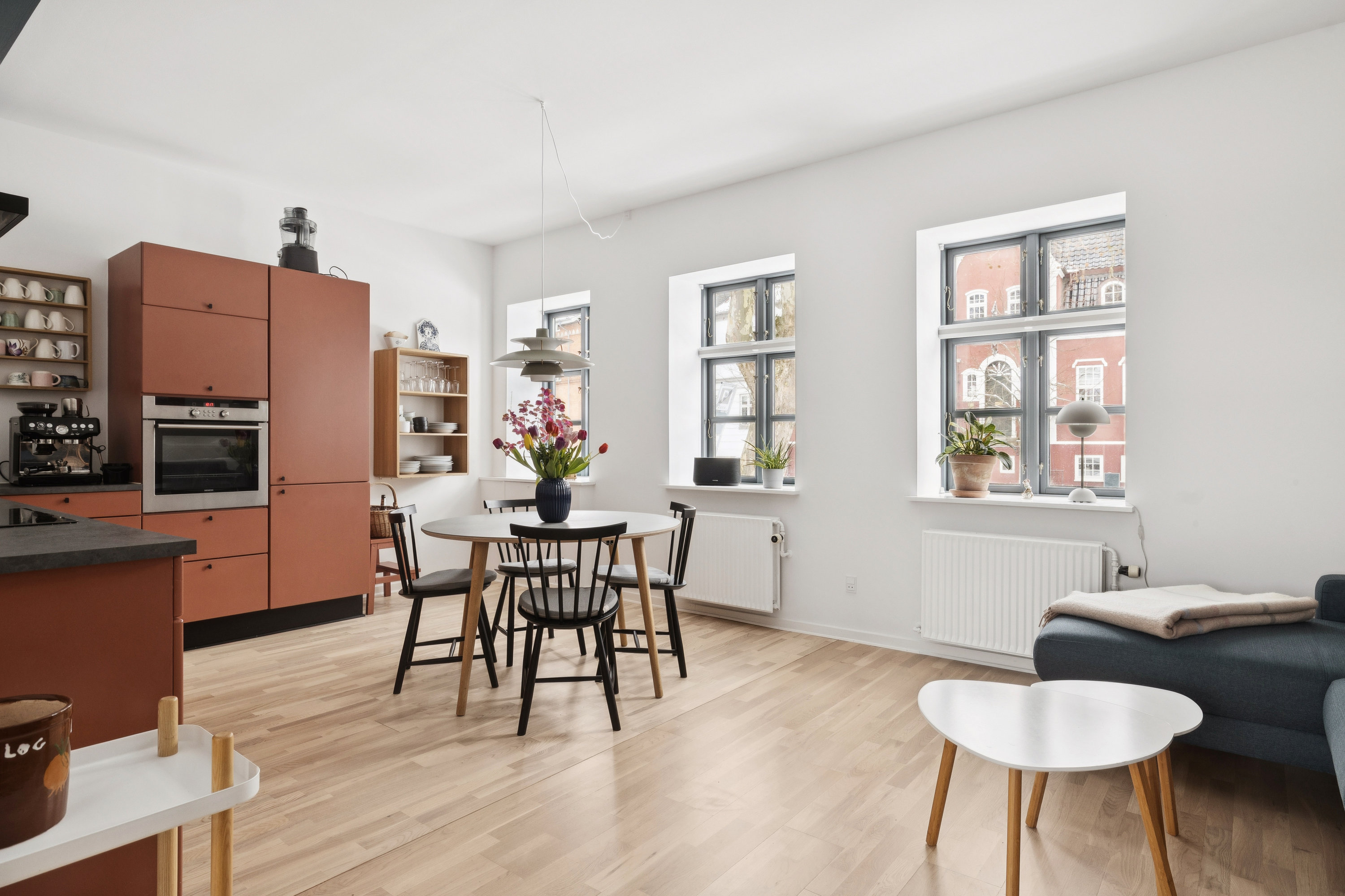 Fremhævet køkken/alrum billede i fuldskærmstilstand. Billede af Adelgade 39C, 8660 Skanderborg