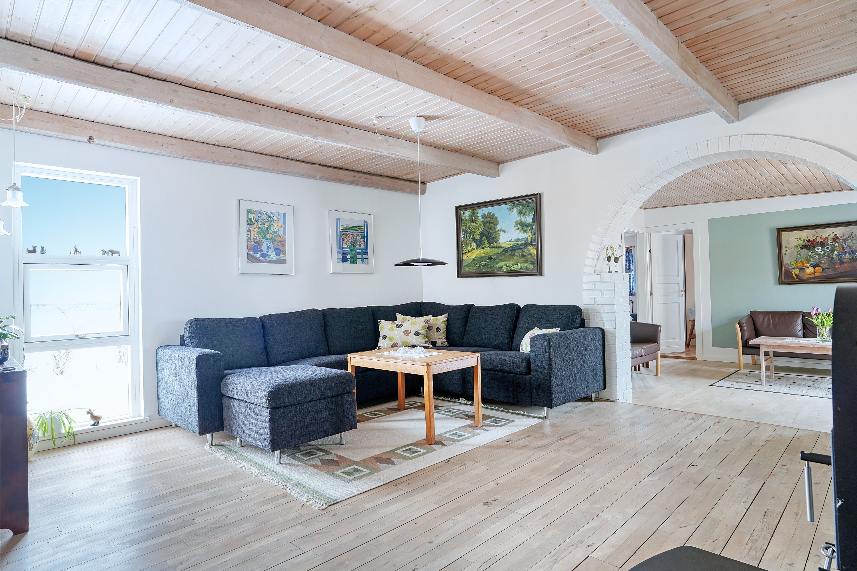 Fremhævet stue billede i fuldskærmstilstand. Billede af Mørkøv Kirkeby 6, 4440 Mørkøv