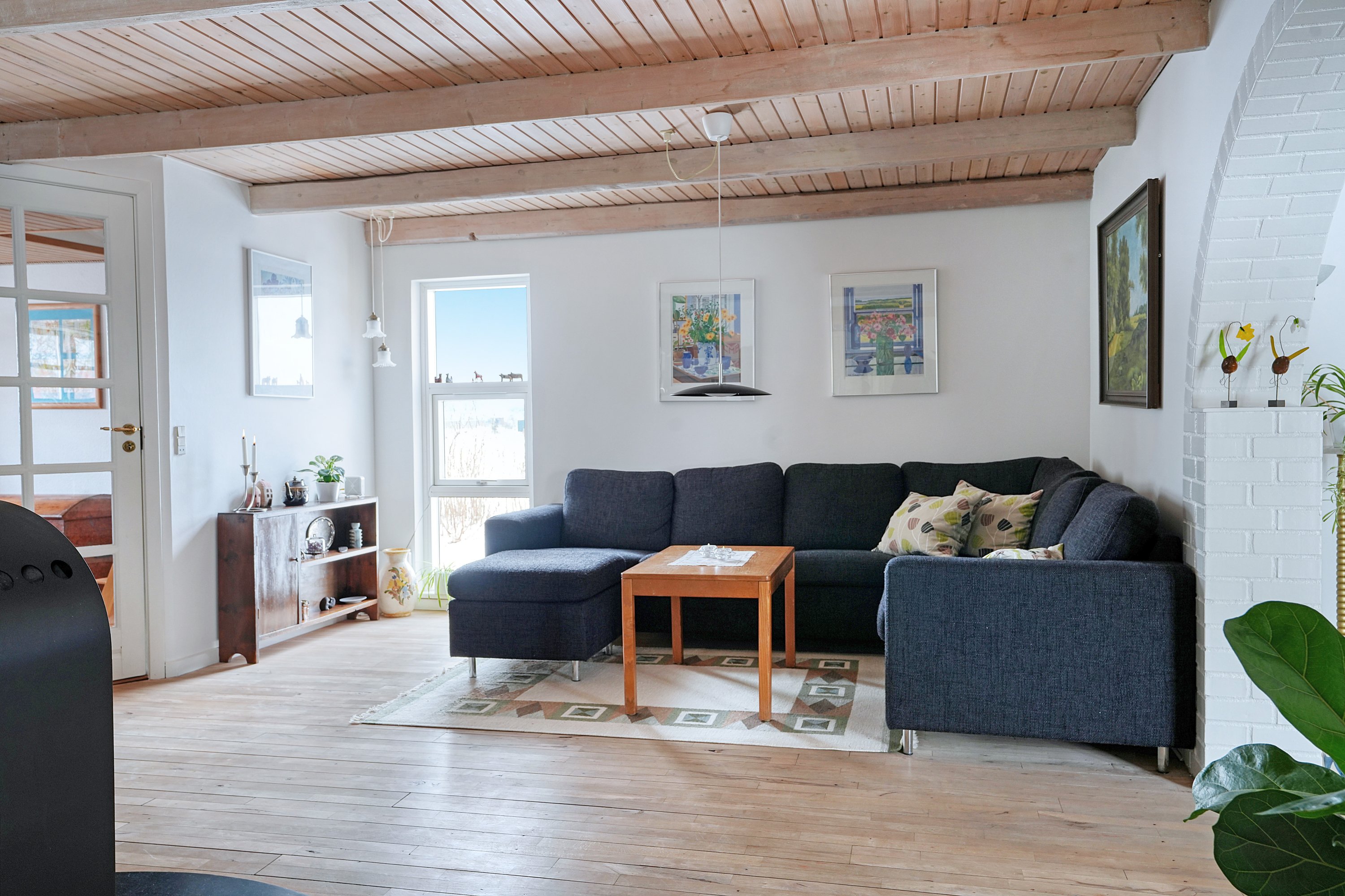 Fremhævet stue billede i fuldskærmstilstand. Billede af Mørkøv Kirkeby 6, 4440 Mørkøv