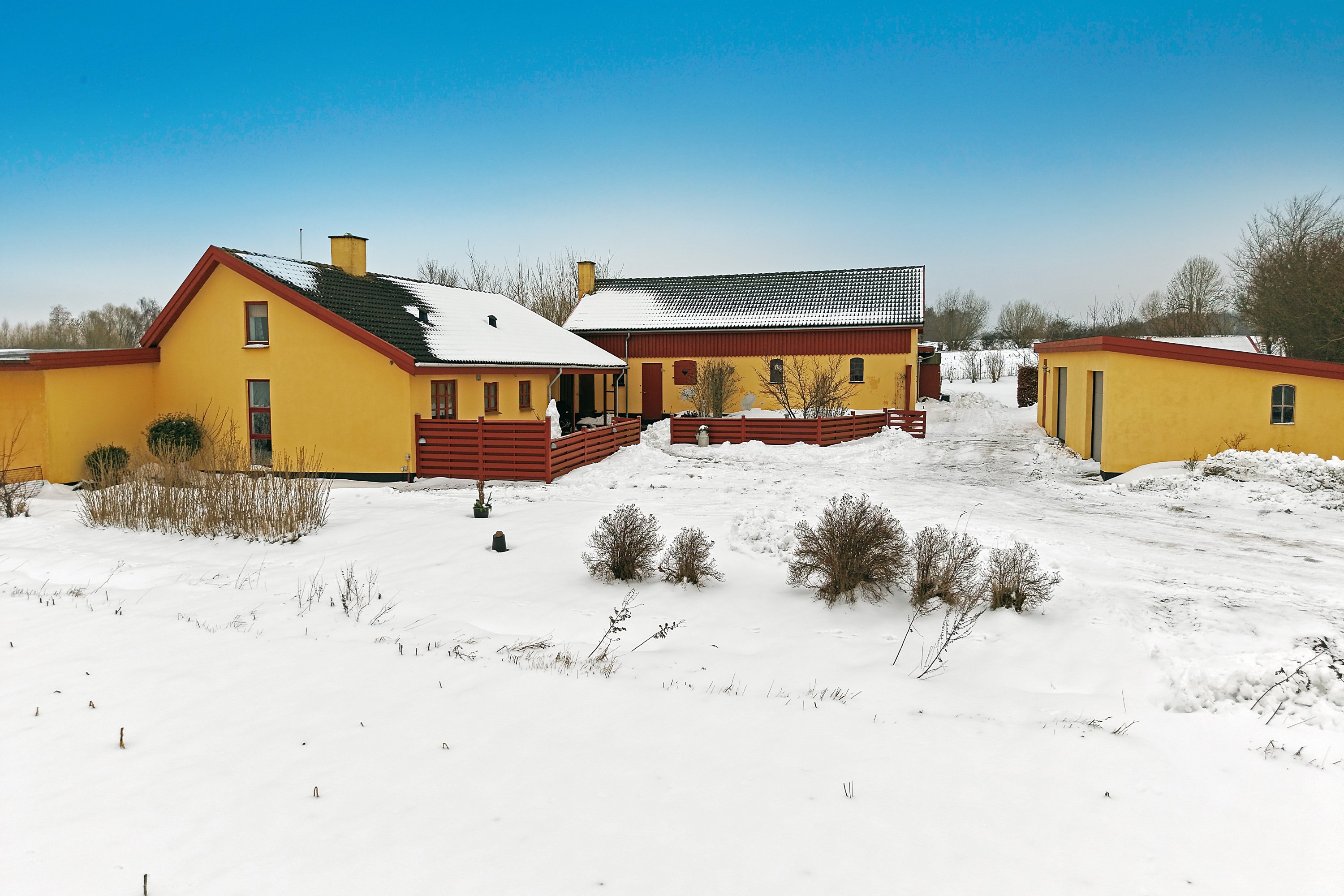 Fremhævet luftfoto billede i fuldskærmstilstand. Billede af Mørkøv Kirkeby 6, 4440 Mørkøv