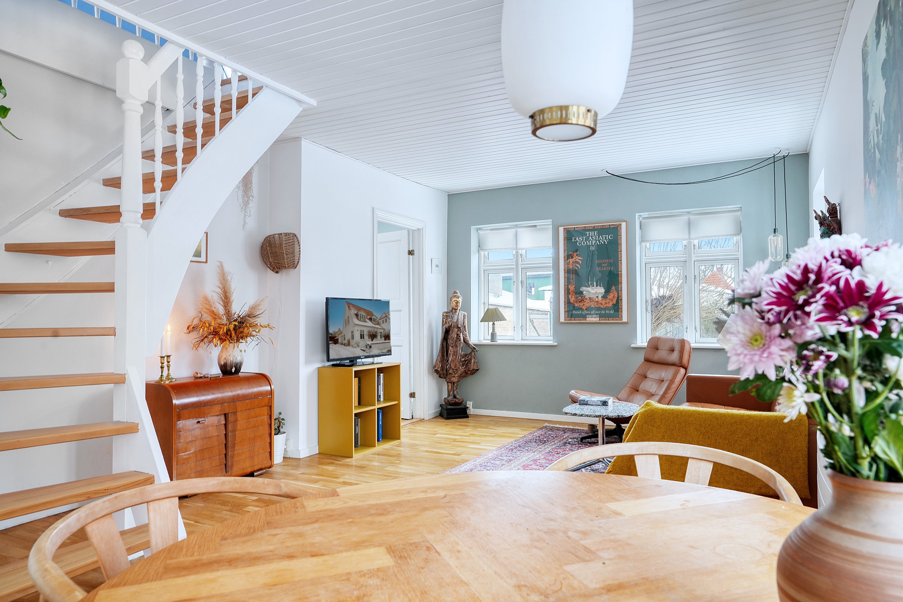 Fremhævet stue billede i fuldskærmstilstand. Billede af Strandmøllevej 14, 4300 Holbæk