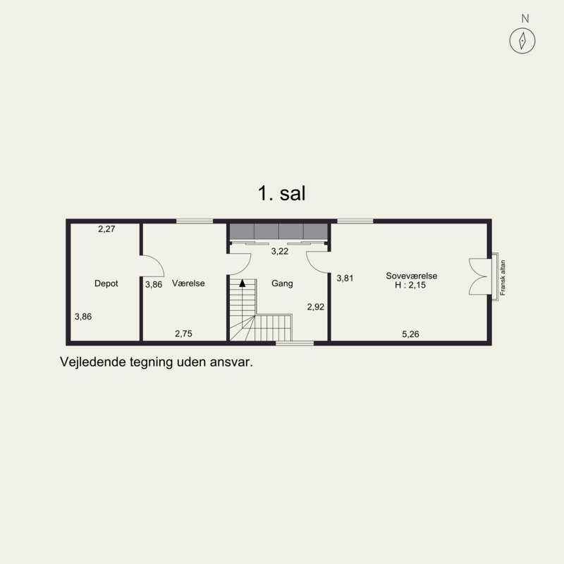 Plantegninger billede af Bakkevej 60, 5492 Vissenbjerg