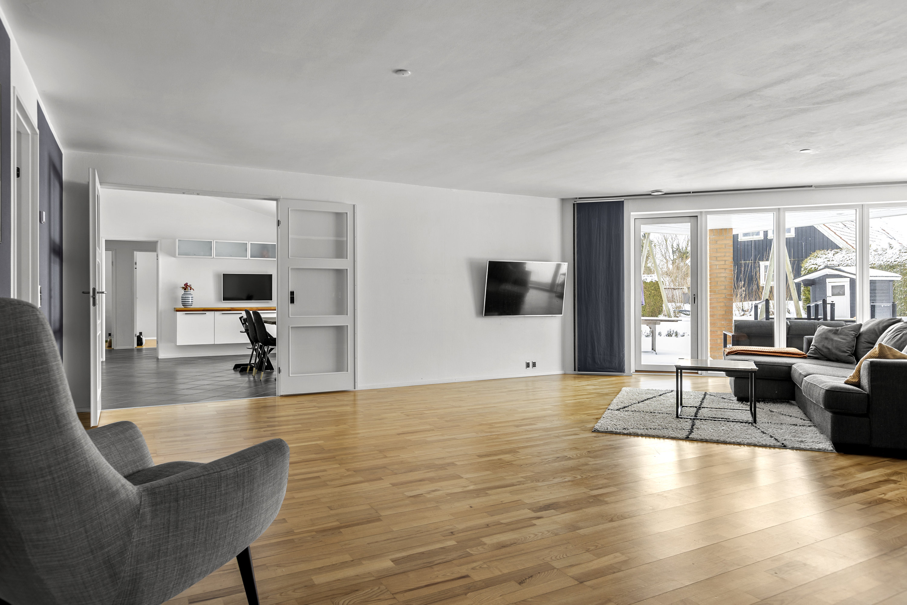 Fremhævet stue billede i fuldskærmstilstand. Billede af Brandsmarkvej 23A, 4180 Sorø