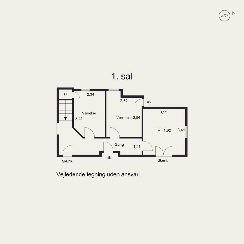 Plantegninger billede af Stouby Møllevej 7, 7140 Stouby