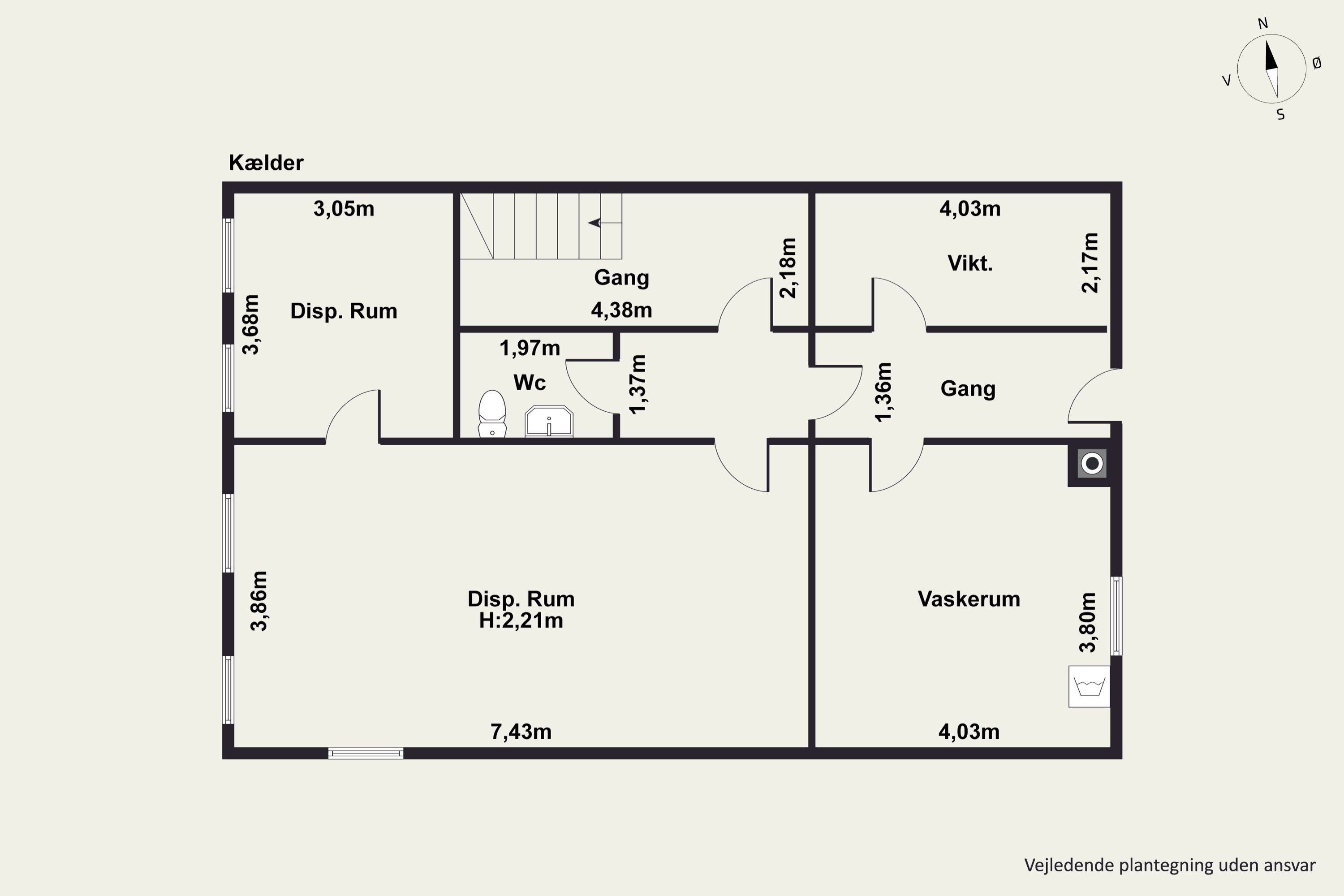 Plantegninger billede af Miravej 14, Søften, 8382 Hinnerup
