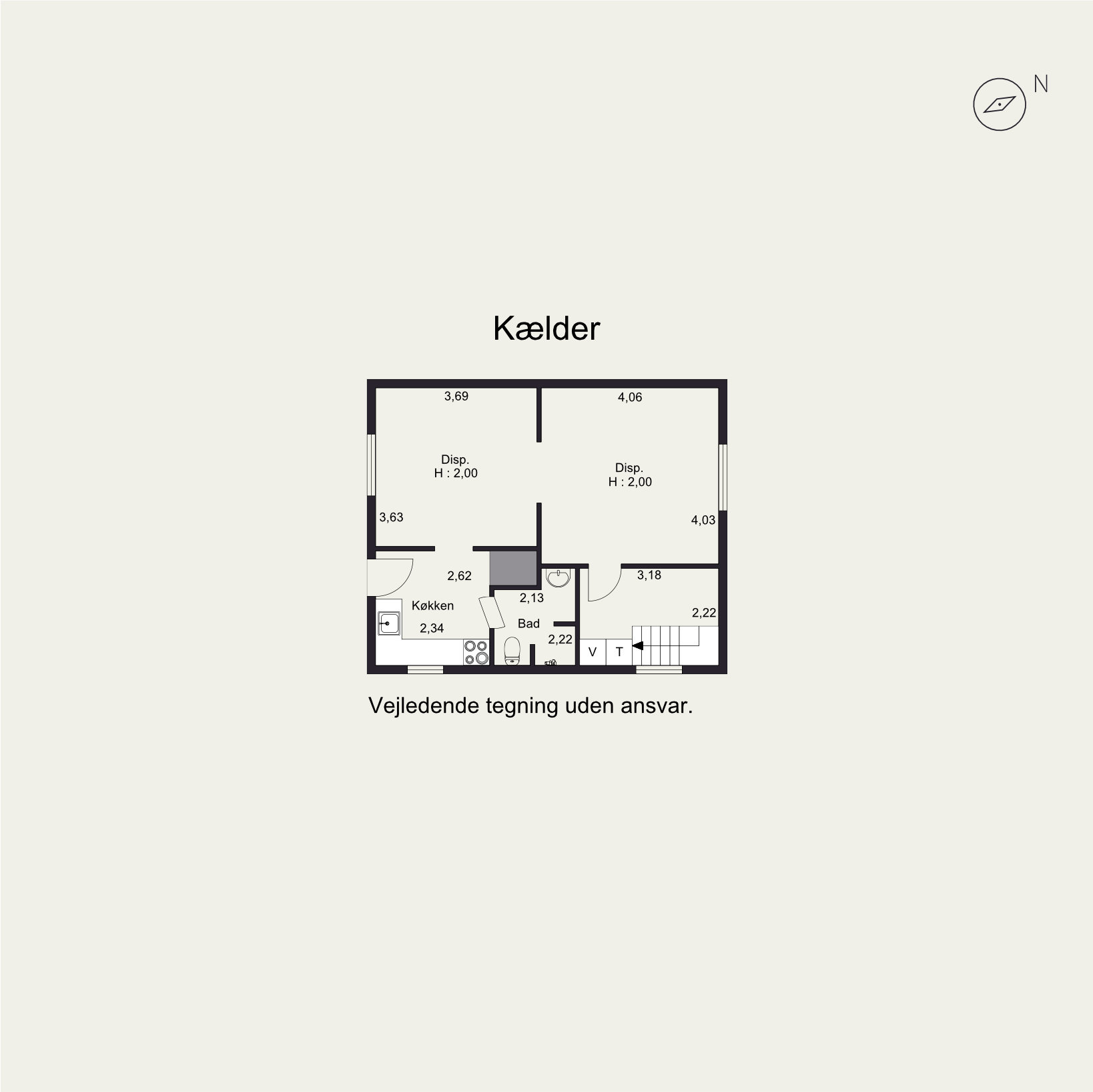 Plantegninger billede af Darlingsvej 8, 8700 Horsens