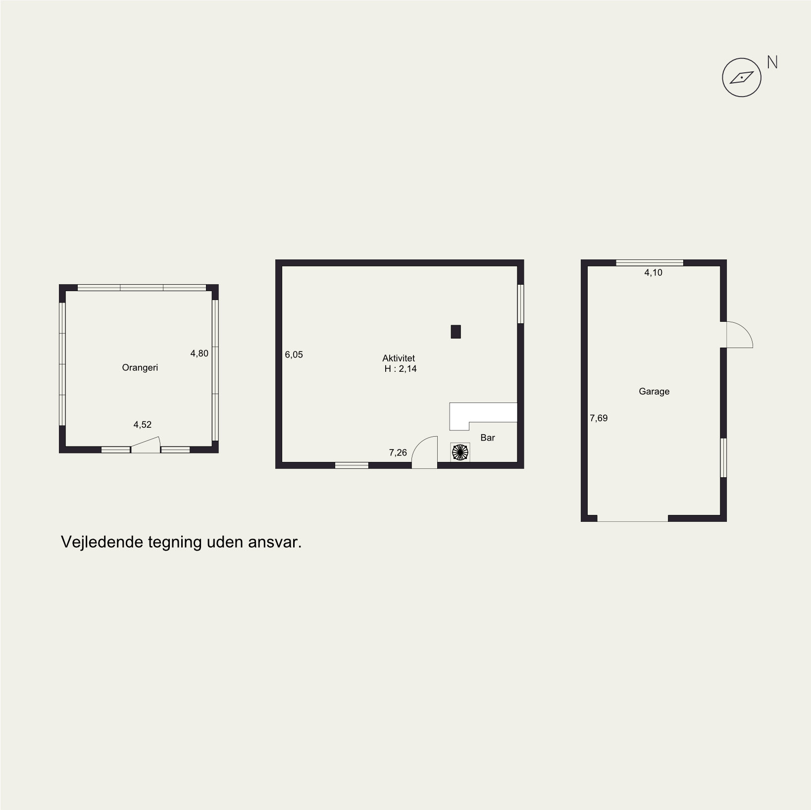 Plantegninger billede af Darlingsvej 8, 8700 Horsens