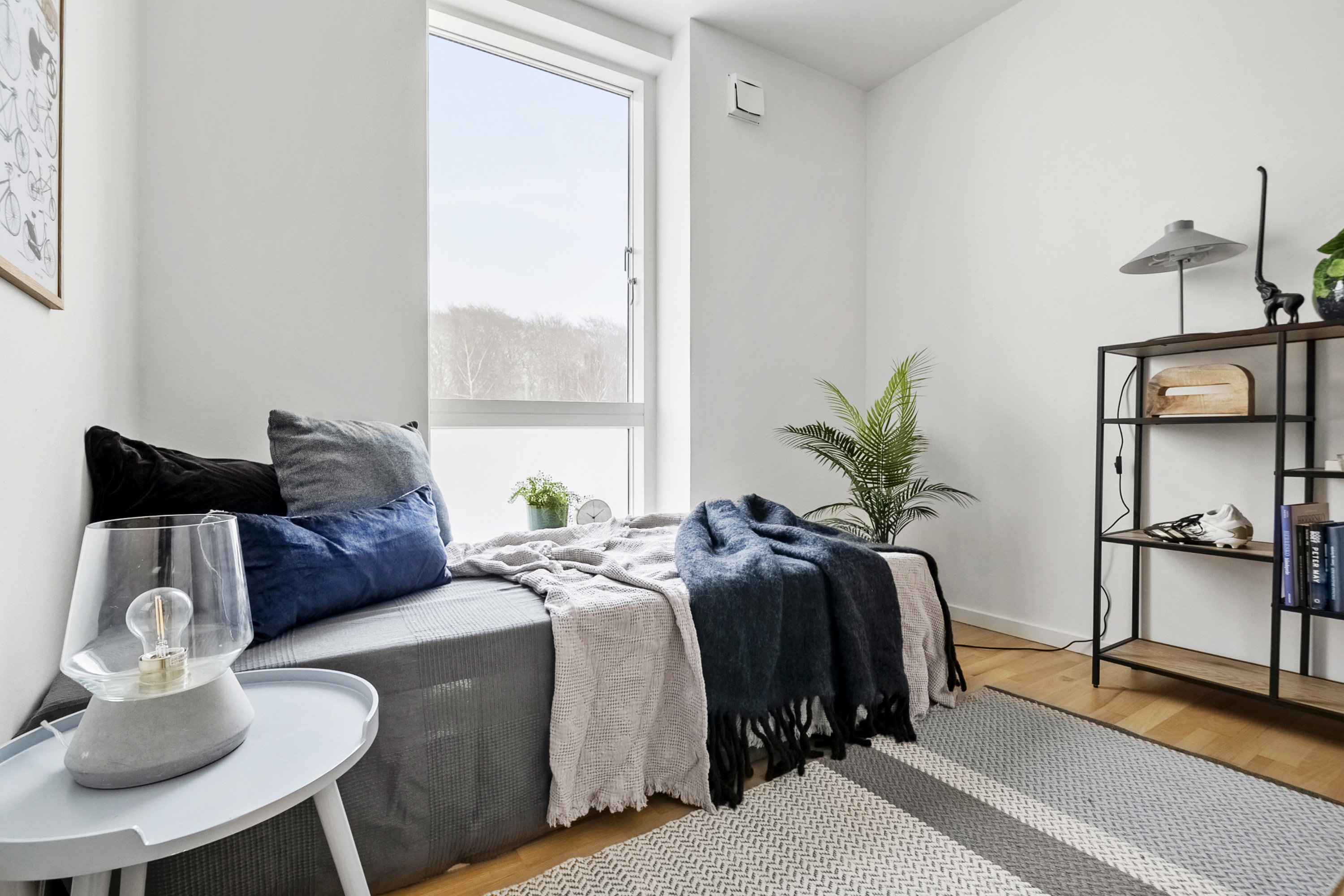 Fremhævet soveværelse billede i fuldskærmstilstand. Billede af Gustav Holms Vej 40, Risvangen, 8200 Aarhus N