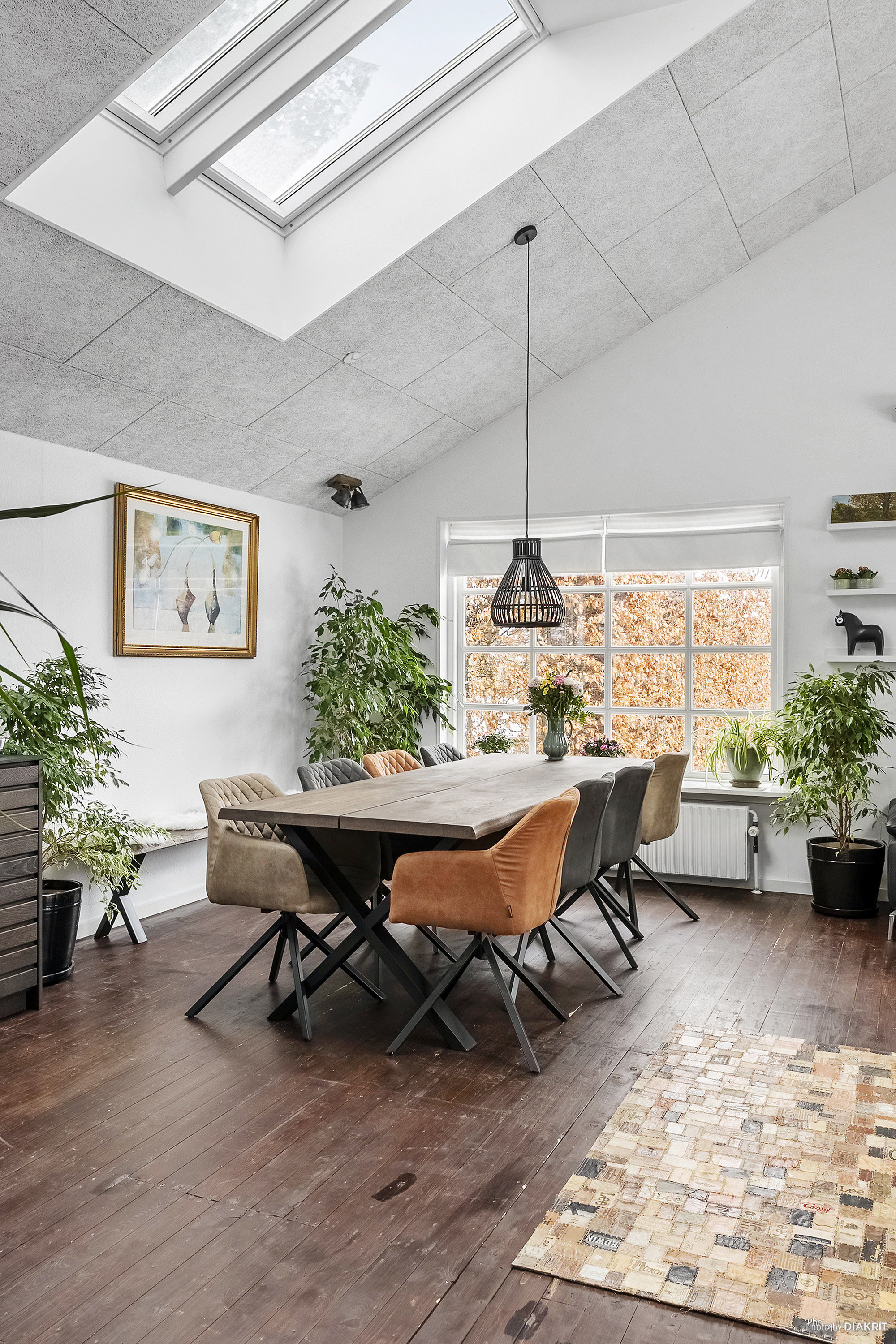 Fremhævet spisestue billede i fuldskærmstilstand. Billede af Kastanievej 1, Saksild, 8300 Odder