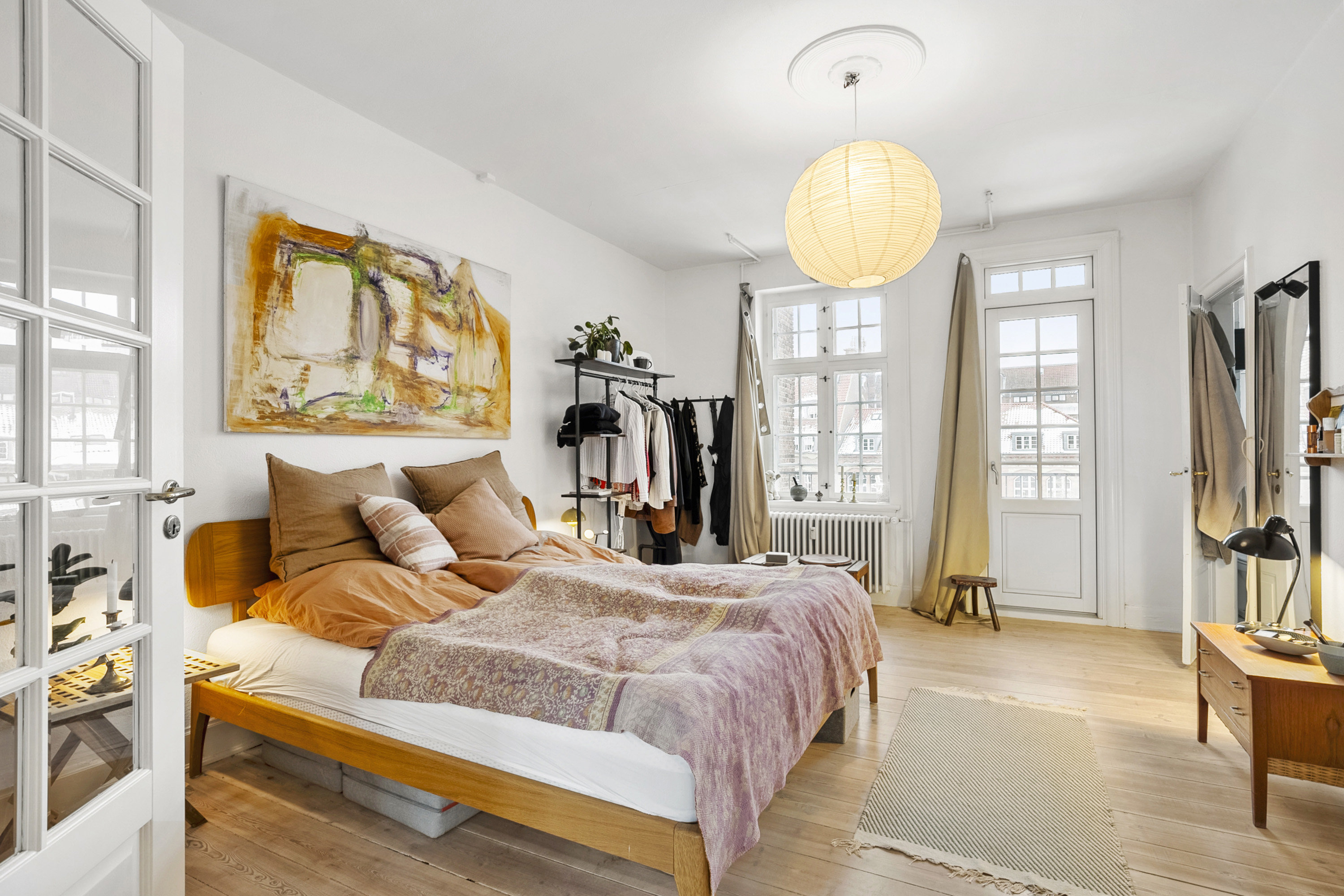 Fremhævet soveværelse billede i fuldskærmstilstand. Billede af Klaregade 21, 3. tv., 5000 Odense C