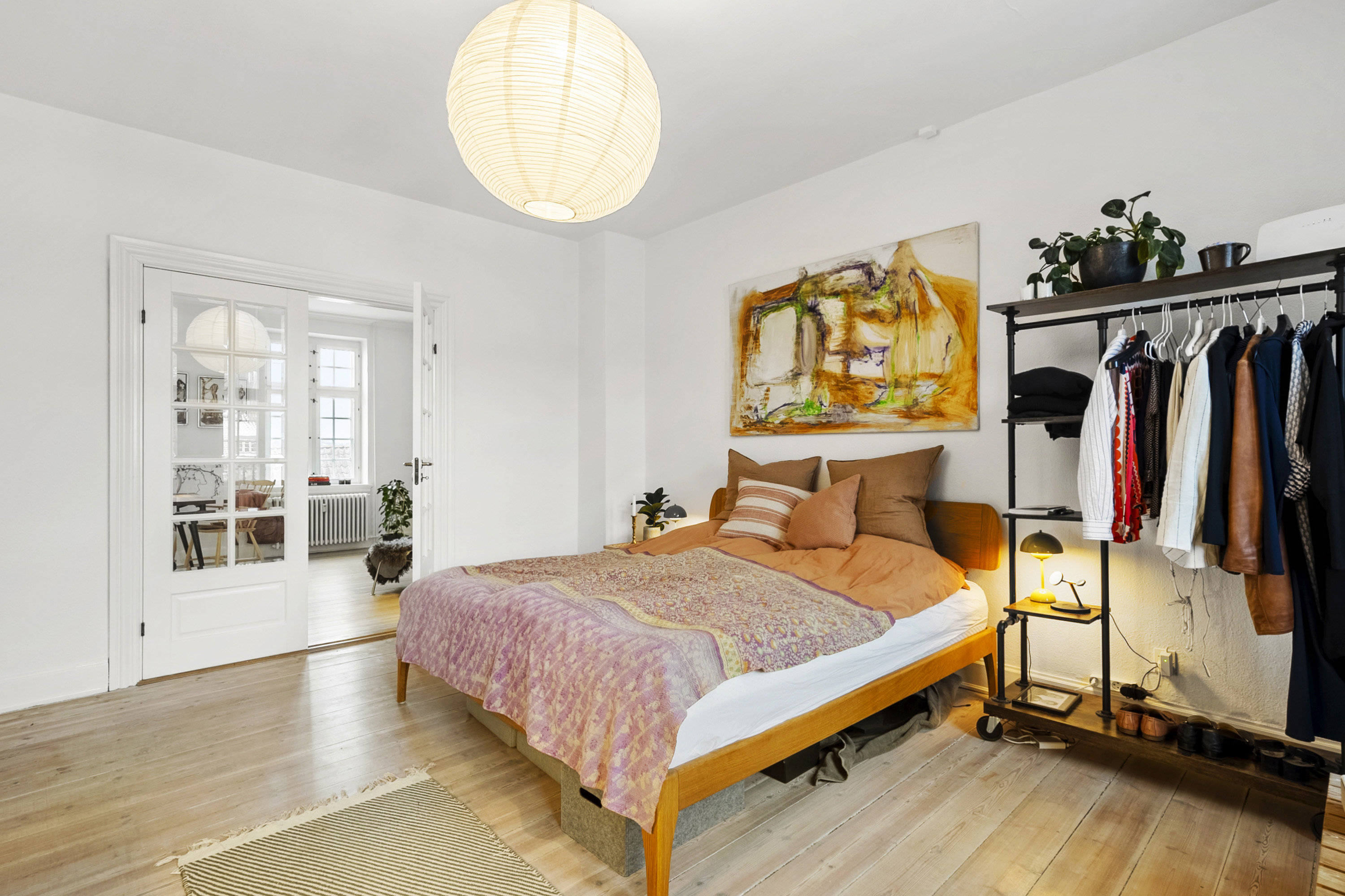 Fremhævet soveværelse billede i fuldskærmstilstand. Billede af Klaregade 21, 3. tv., 5000 Odense C