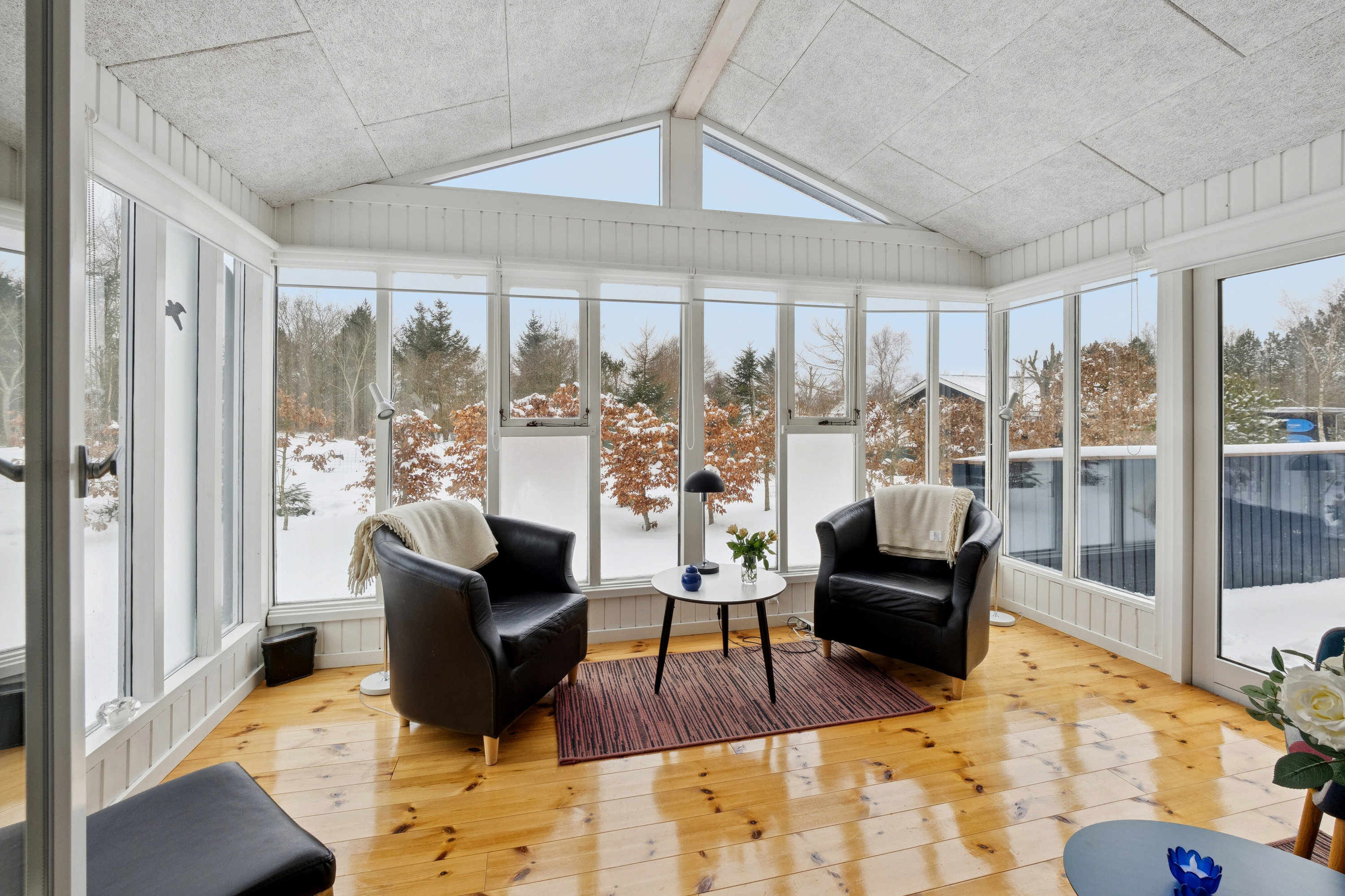 Fremhævet stue billede i fuldskærmstilstand. Billede af Agerøvej 12, Amtoft, 7742 Vesløs