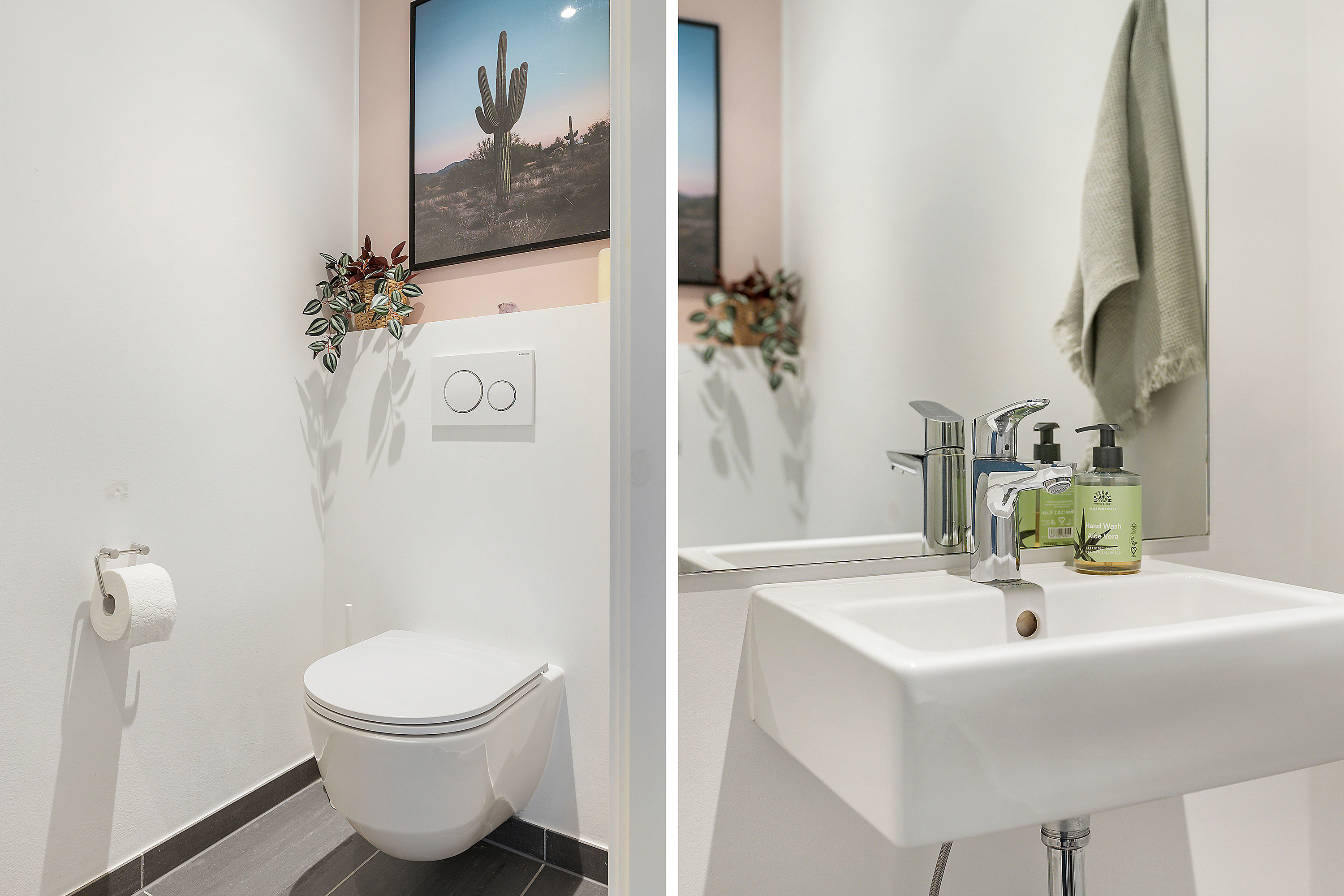 Fremhævet badeværelse billede i fuldskærmstilstand. Billede af Ralphs Vænge 19, 2950 Vedbæk