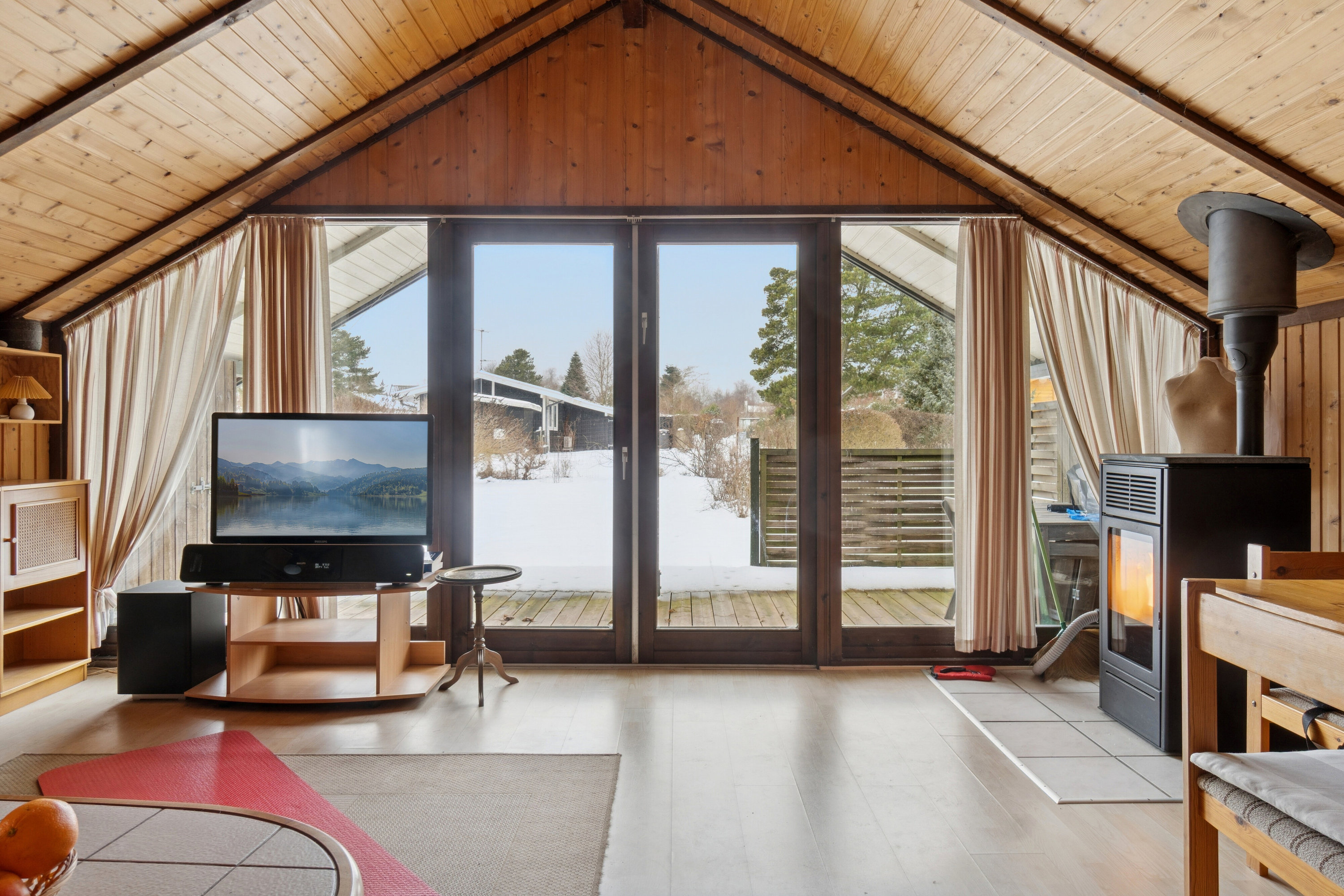 Fremhævet stue billede i fuldskærmstilstand. Billede af Gulspurvevej 4, Ll Kongsmark, 4200 Slagelse