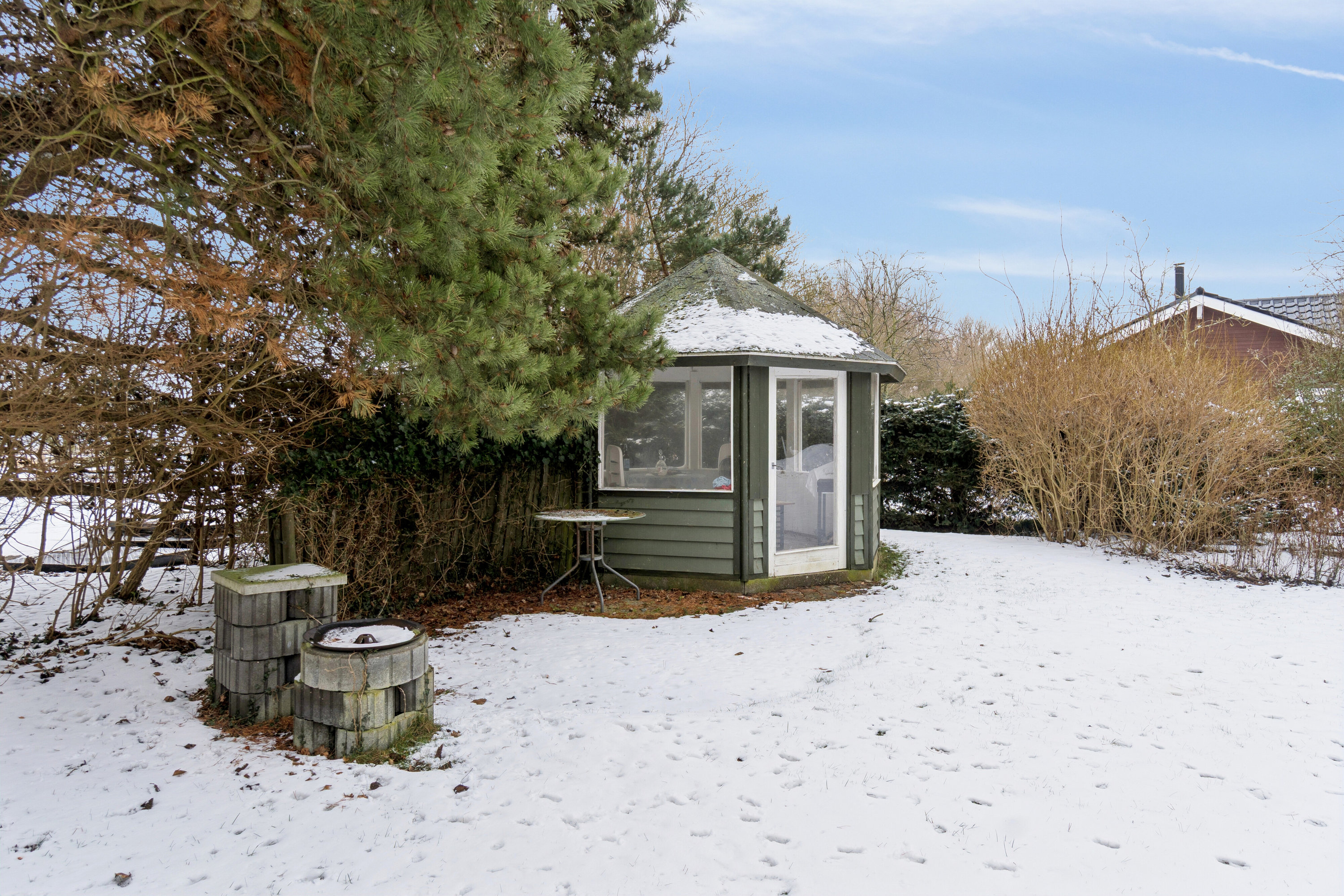 Fremhævet set fra vejen billede i fuldskærmstilstand. Billede af Gulspurvevej 4, Ll Kongsmark, 4200 Slagelse