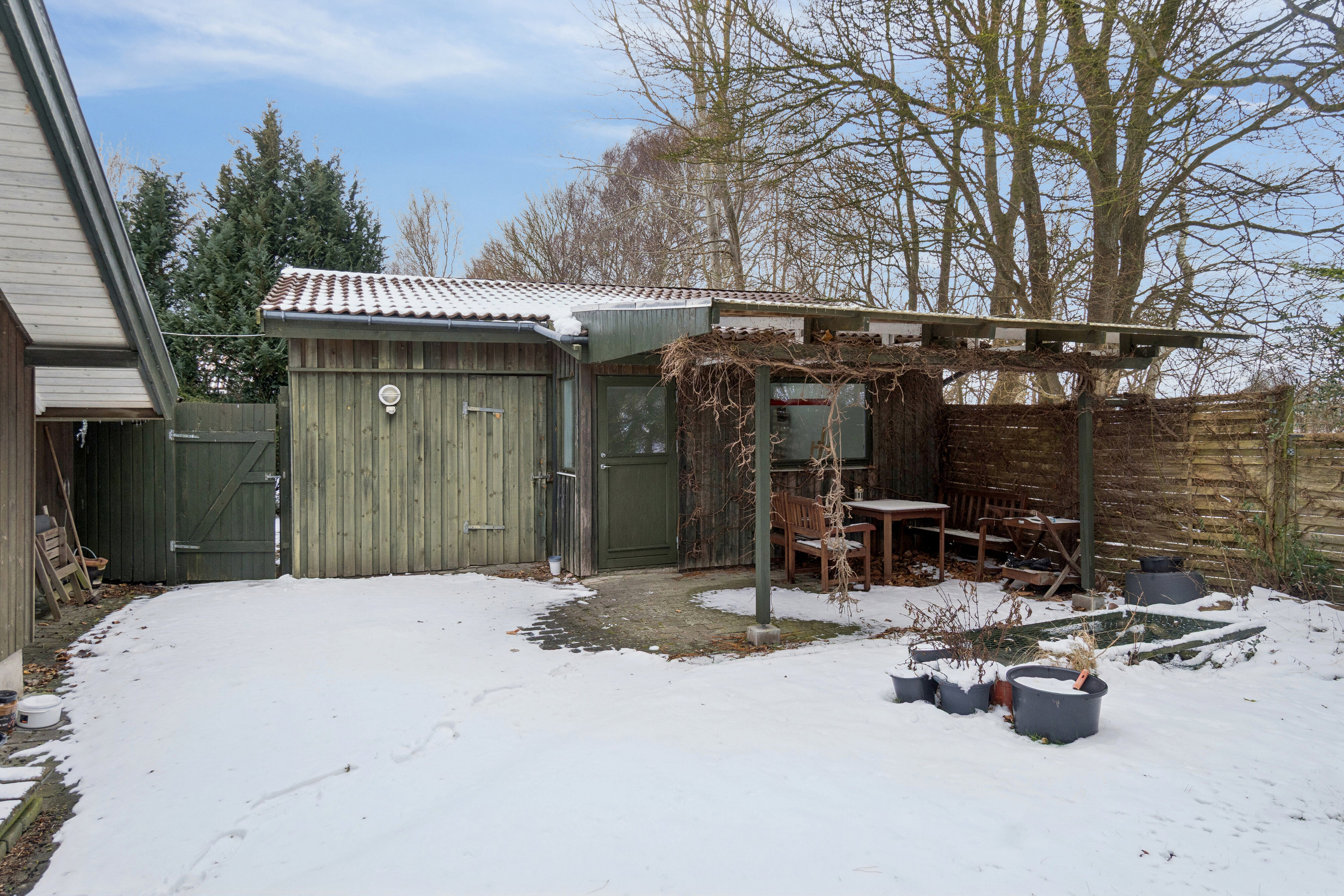 Fremhævet udendørs billede i fuldskærmstilstand. Billede af Gulspurvevej 4, Ll Kongsmark, 4200 Slagelse