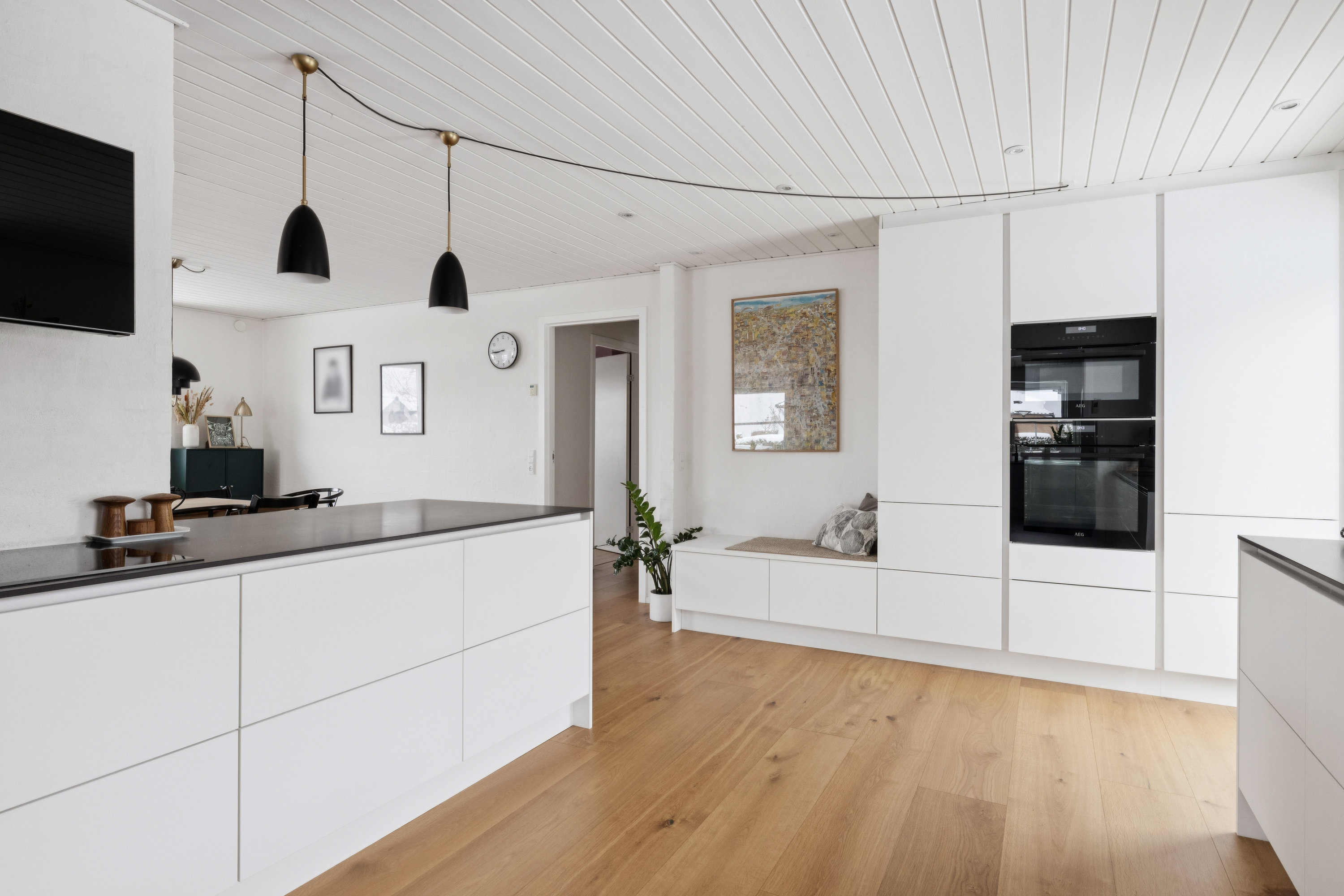 Fremhævet køkken billede i fuldskærmstilstand. Billede af Lillerupvej 78, 8410 Rønde