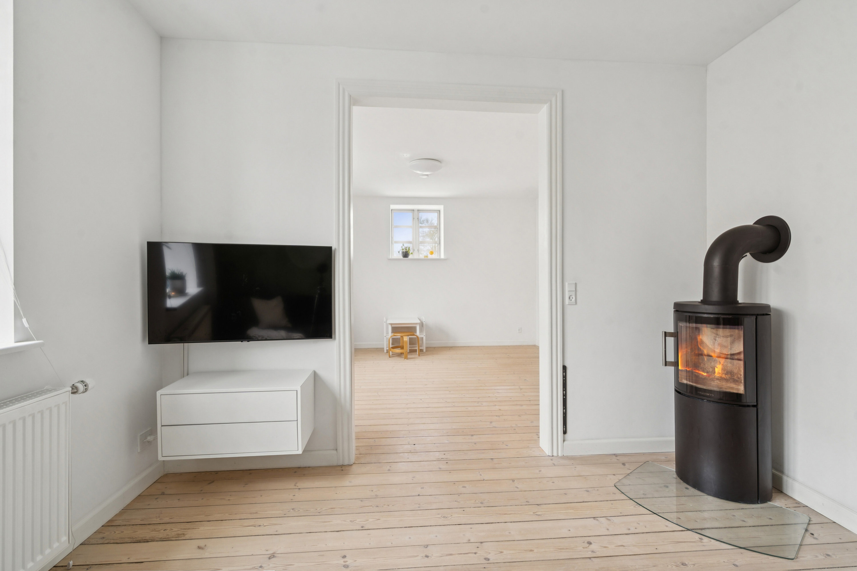 Fremhævet stue billede i fuldskærmstilstand. Billede af Odensevej 4, 5750 Ringe