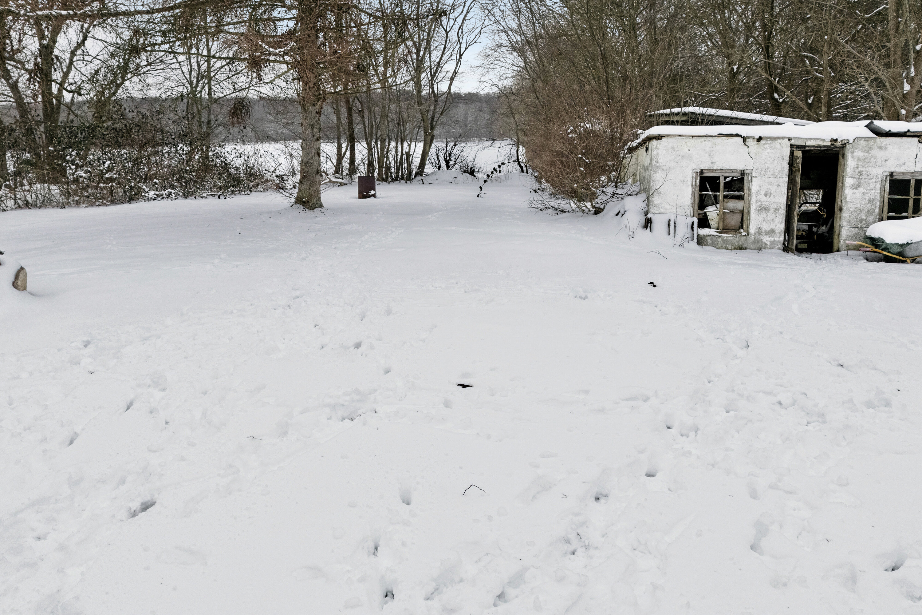 Fremhævet set fra haven billede i fuldskærmstilstand. Billede af Kollekollevej 23, Sv Hestehave, 4560 Vig