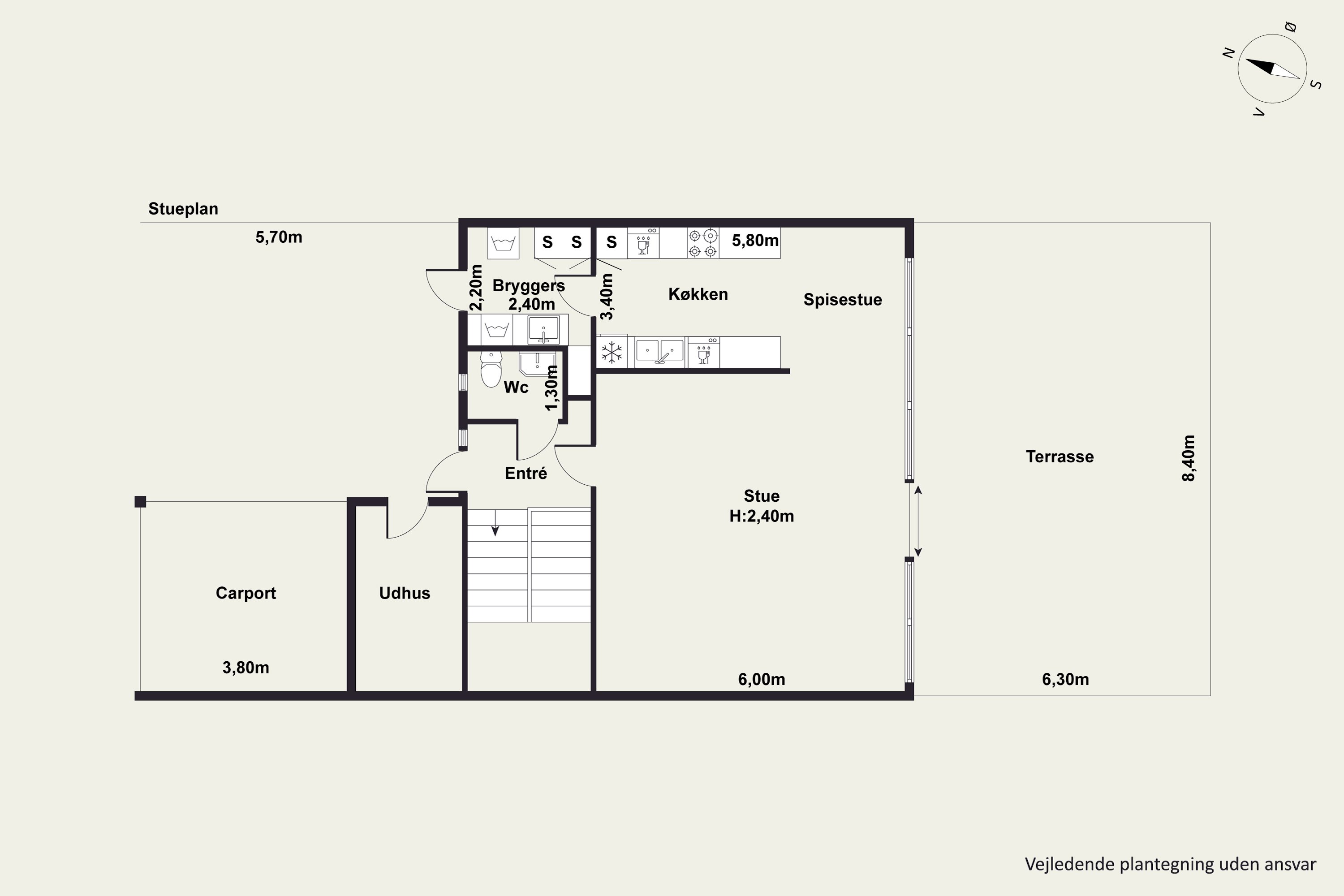 Plantegninger billede af Hyldebærlunden 22, 2670 Greve