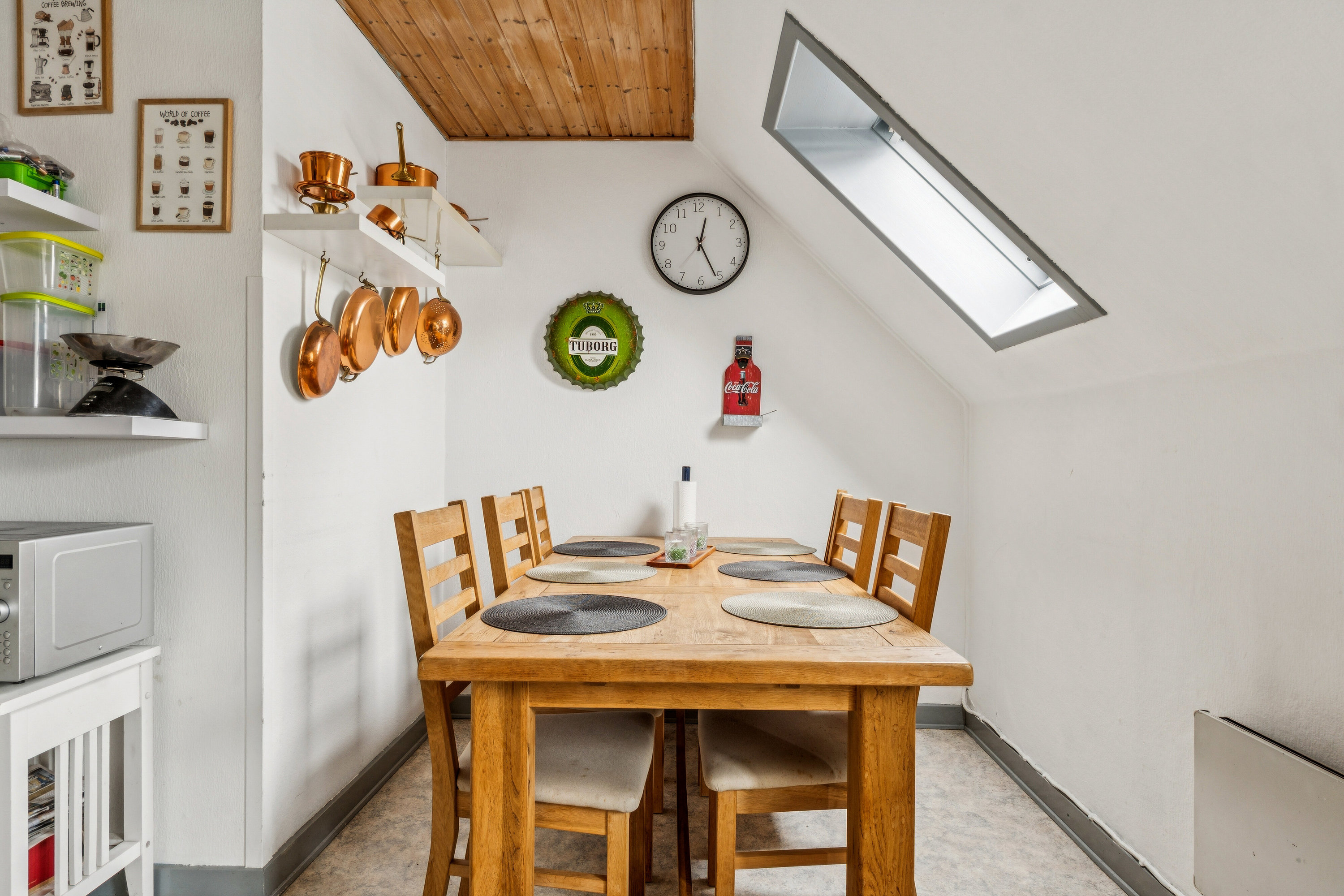 Fremhævet spisestue billede i fuldskærmstilstand. Billede af Møllegården 13, 1. th., 6340 Kruså