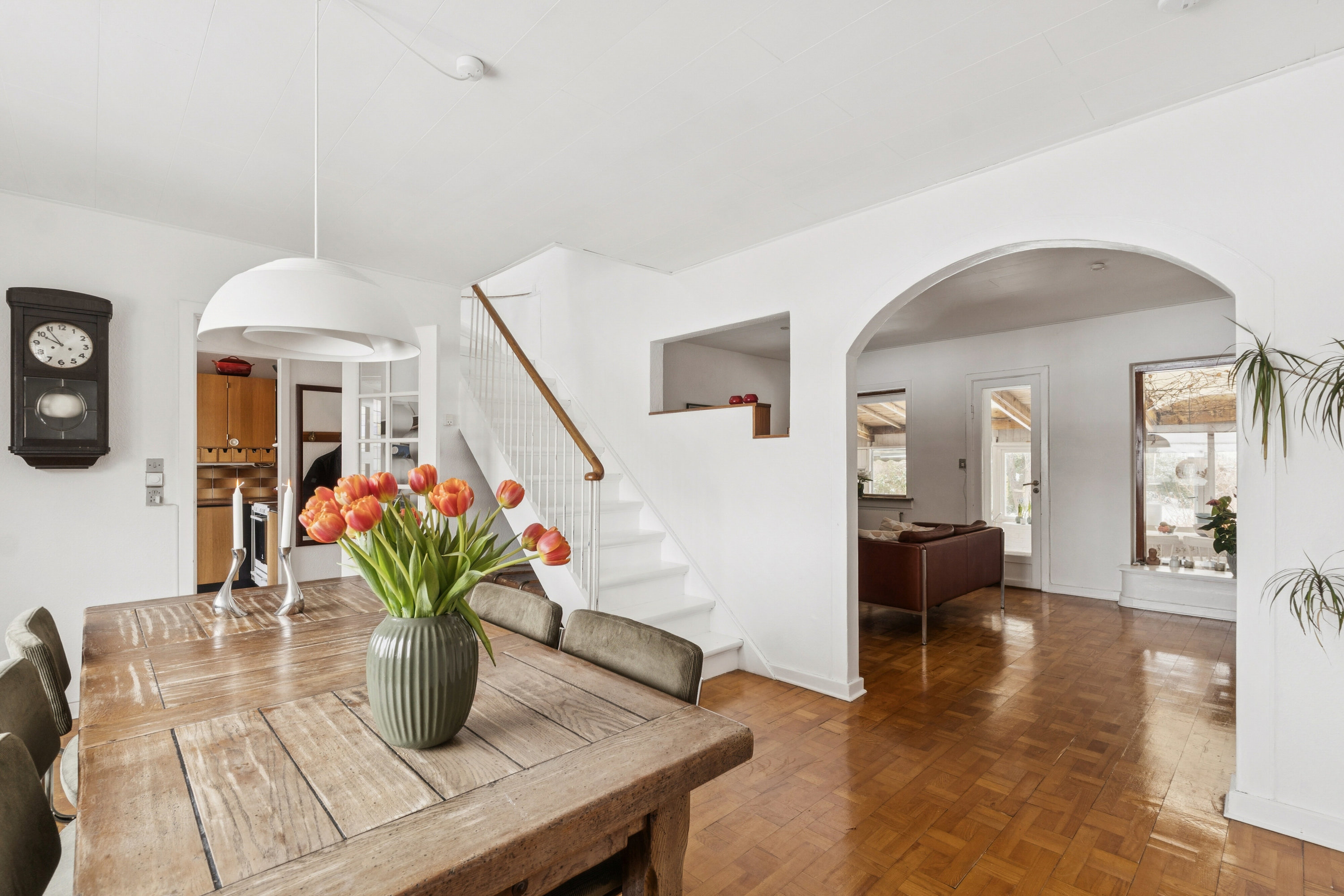 Fremhævet spisestue billede i fuldskærmstilstand. Billede af Planteheldvej 22A, 2650 Hvidovre