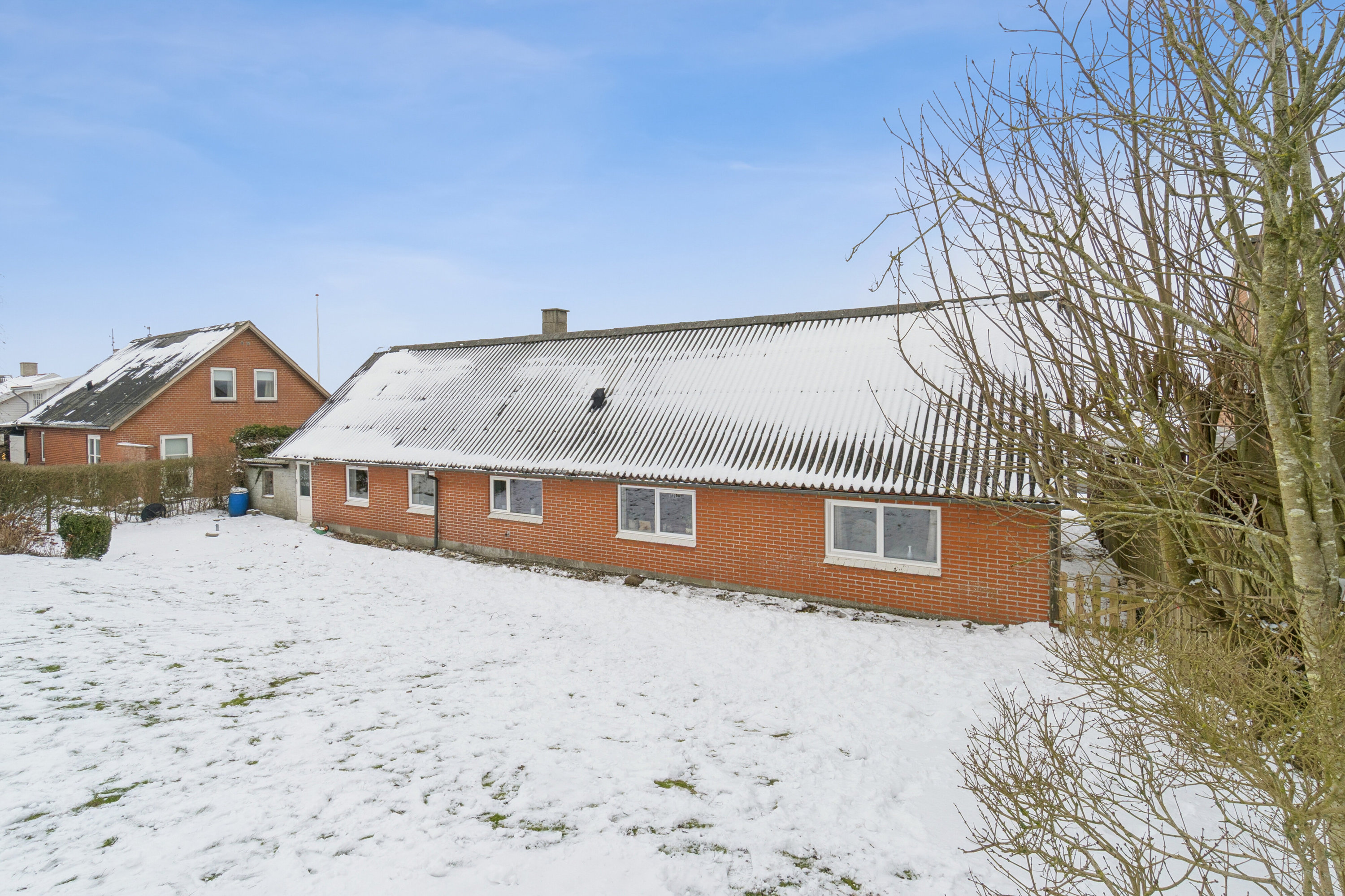 Fremhævet udendørs billede i fuldskærmstilstand. Billede af Landevejen 33, Heltborg, 7760 Hurup Thy