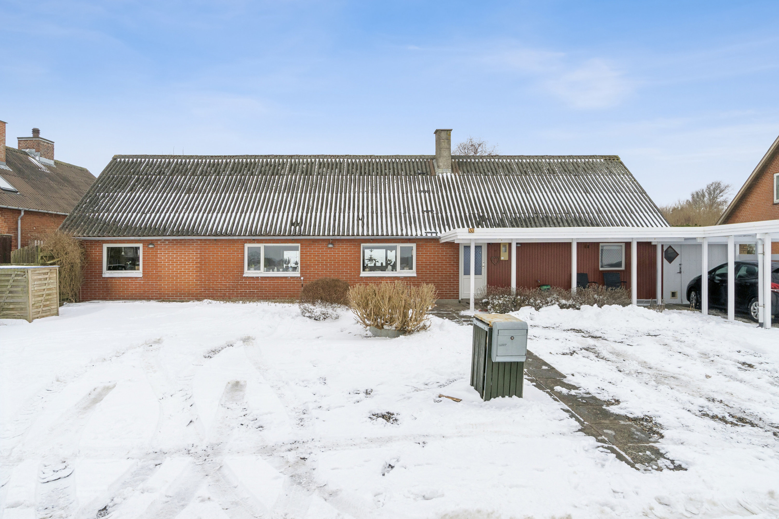 Fremhævet udendørs billede i fuldskærmstilstand. Billede af Landevejen 33, Heltborg, 7760 Hurup Thy