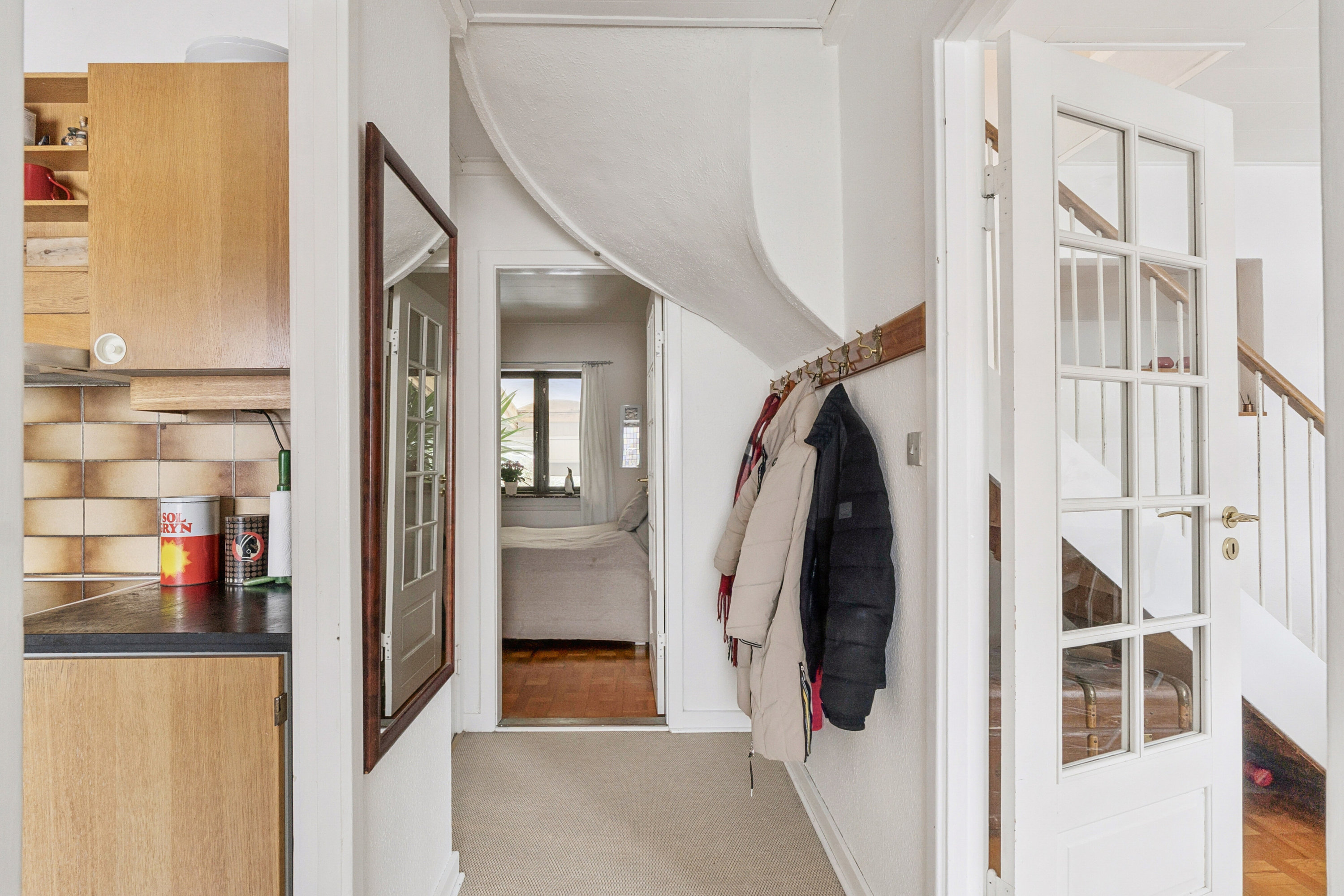 Fremhævet gang billede i fuldskærmstilstand. Billede af Planteheldvej 22A, 2650 Hvidovre