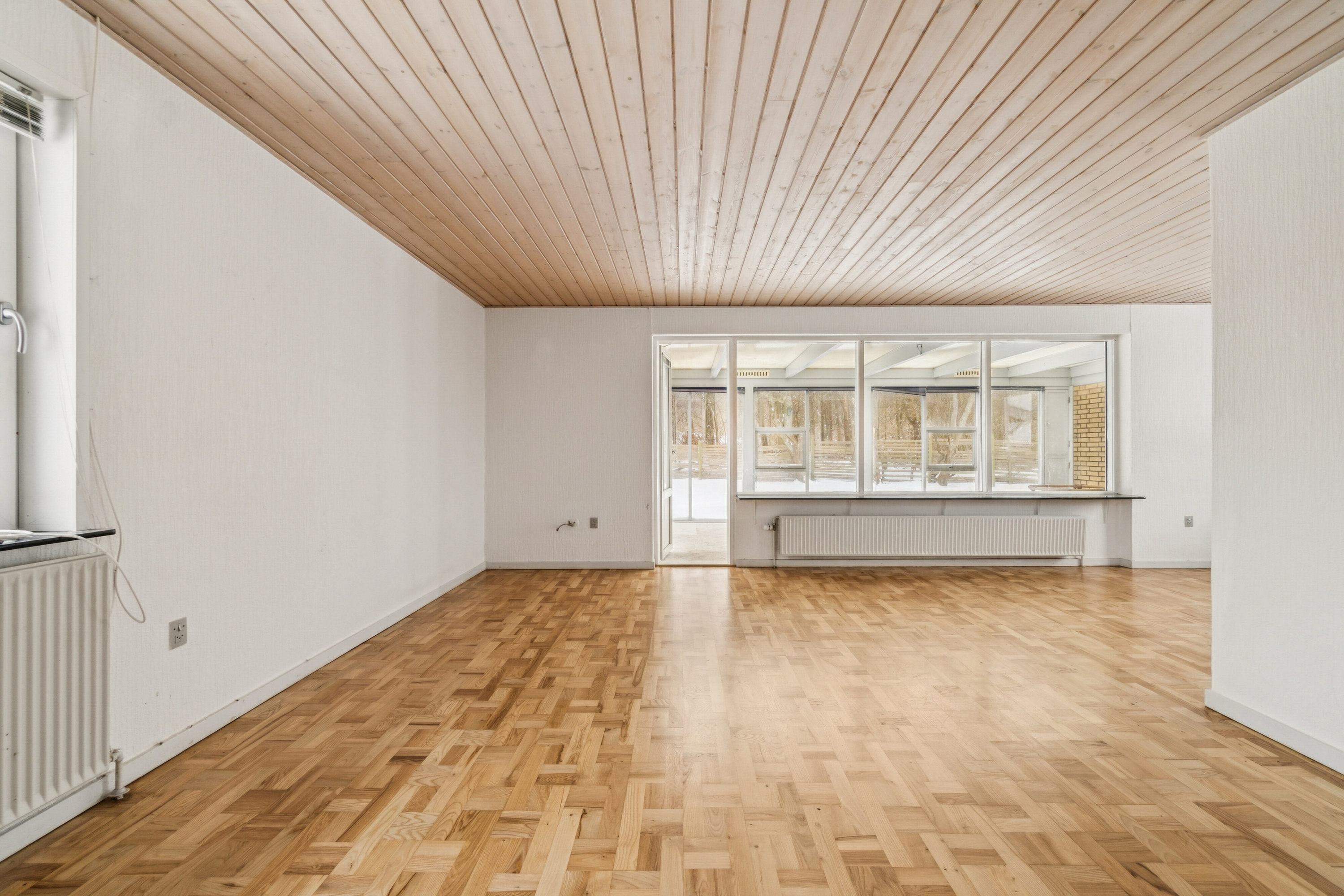 Fremhævet stue billede i fuldskærmstilstand. Billede af Floravænget 42, 7730 Hanstholm