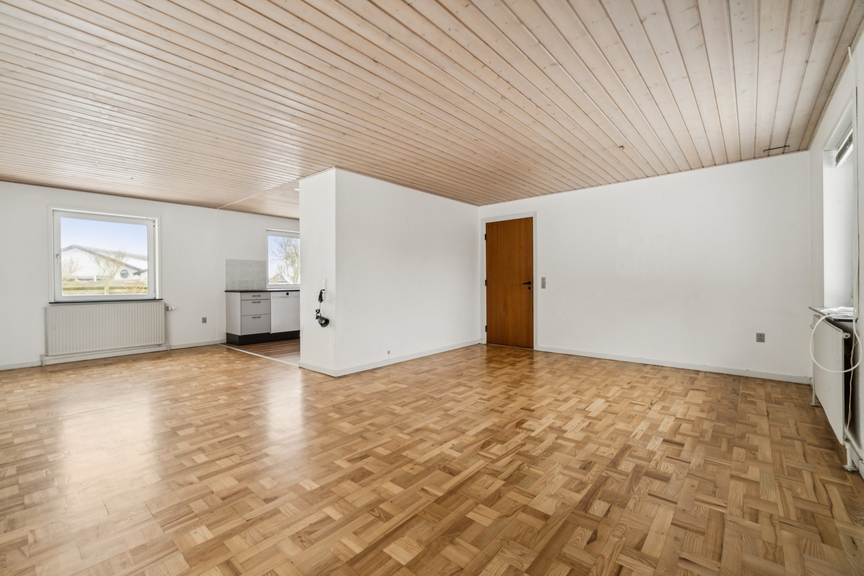 Fremhævet stue billede i fuldskærmstilstand. Billede af Floravænget 42, 7730 Hanstholm