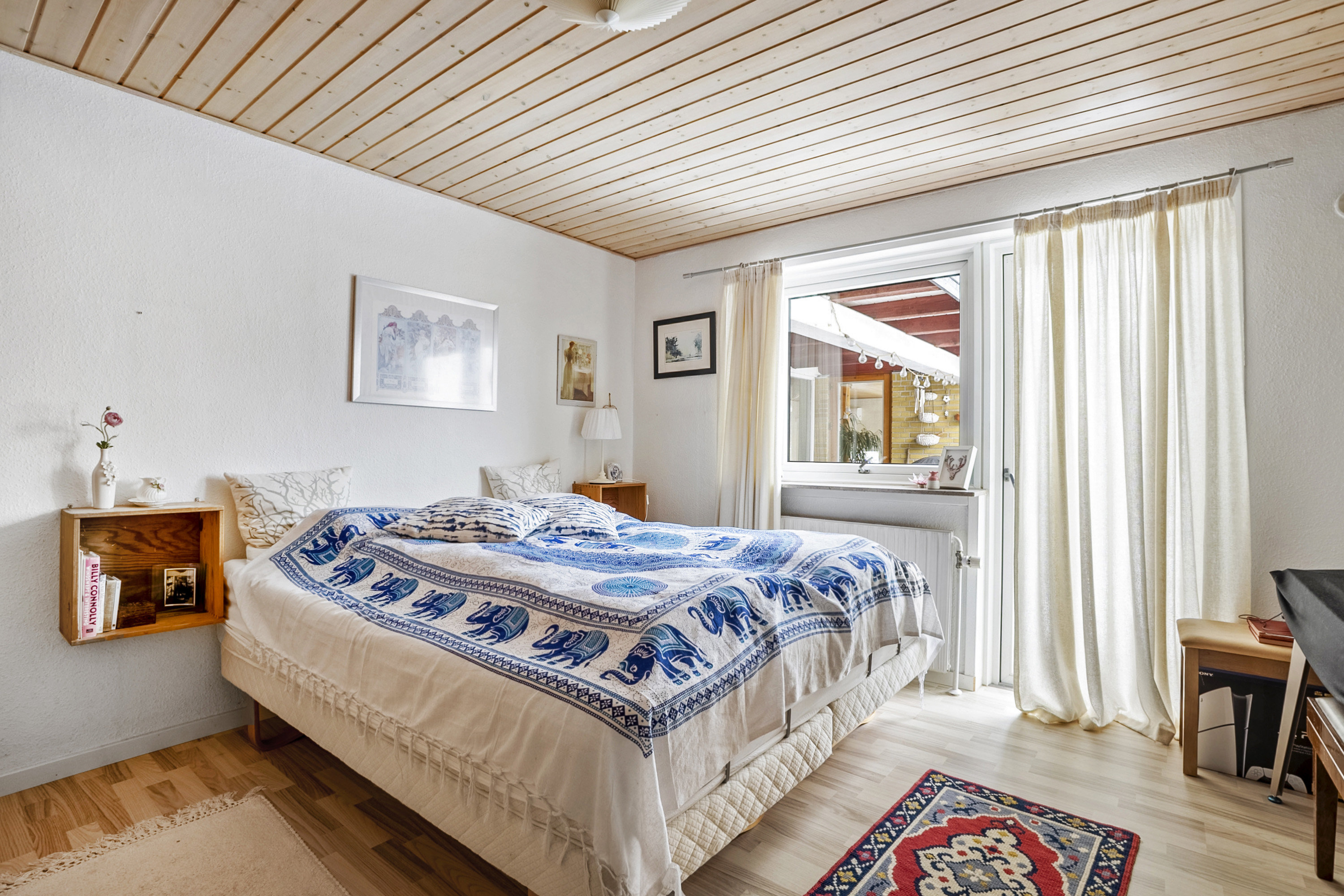 Fremhævet soveværelse billede i fuldskærmstilstand. Billede af Lucernevej 6, 7130 Juelsminde