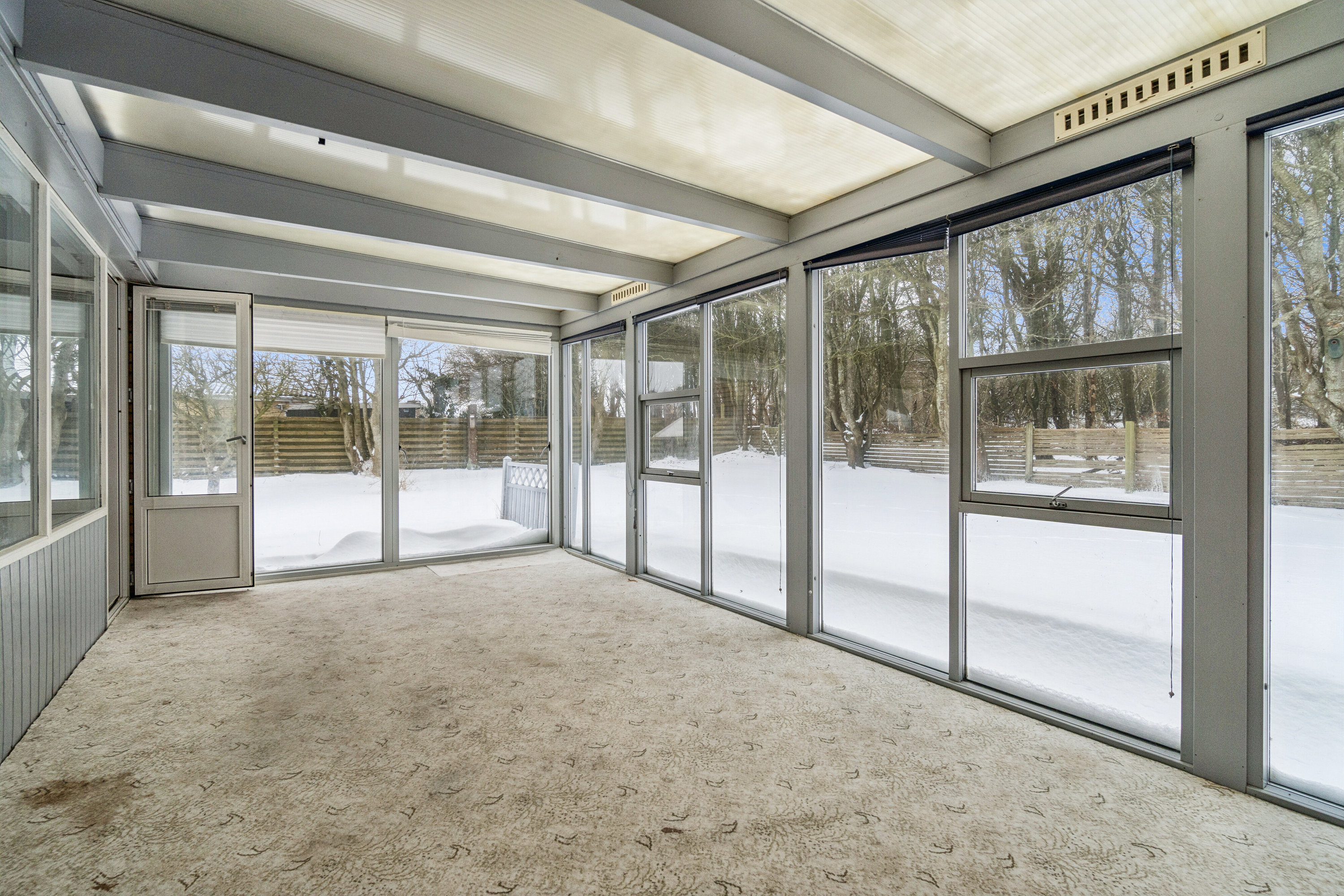 Fremhævet forhave billede i fuldskærmstilstand. Billede af Floravænget 42, 7730 Hanstholm