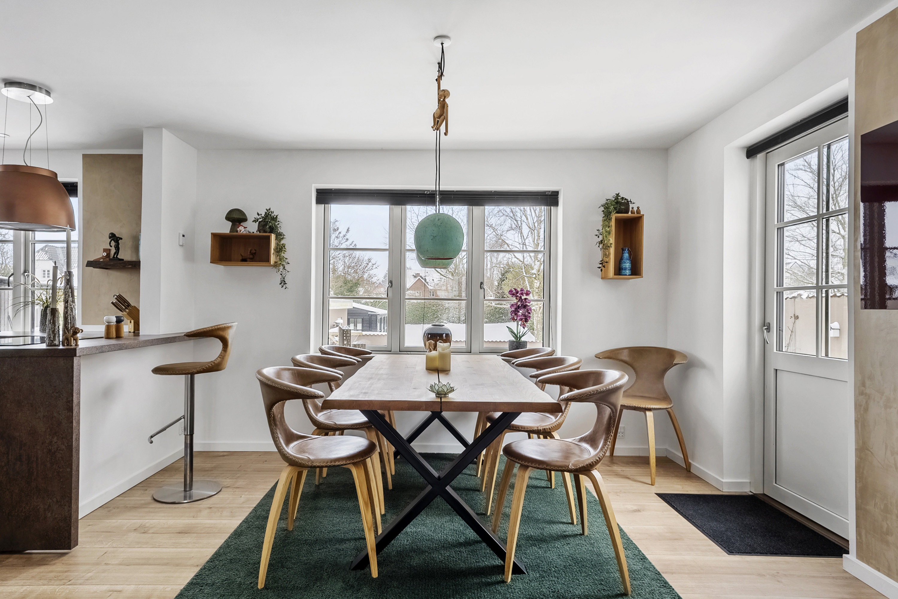 Fremhævet spisestue billede i fuldskærmstilstand. Billede af Darlingsvej 8, 8700 Horsens