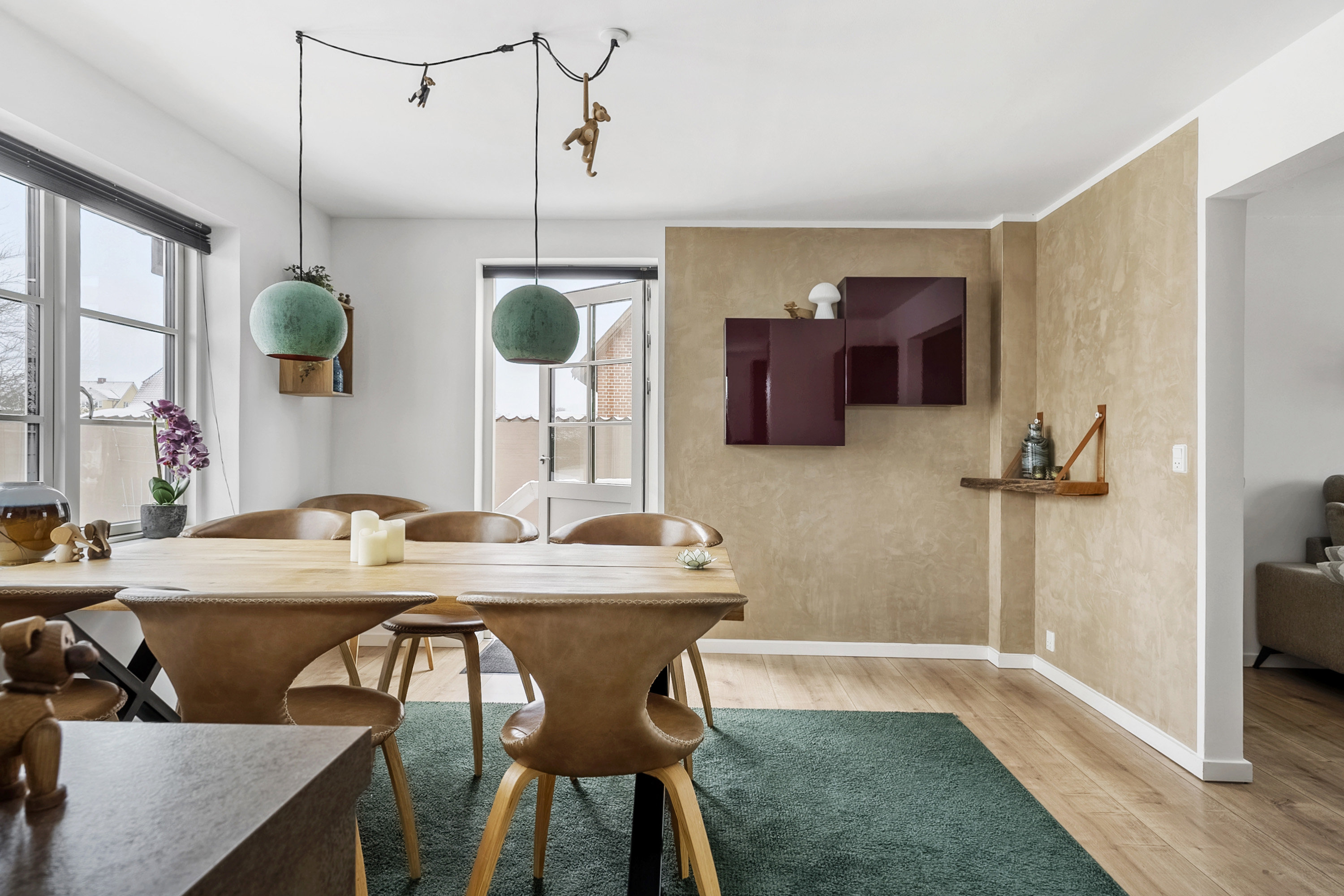 Fremhævet spisestue billede i fuldskærmstilstand. Billede af Darlingsvej 8, 8700 Horsens