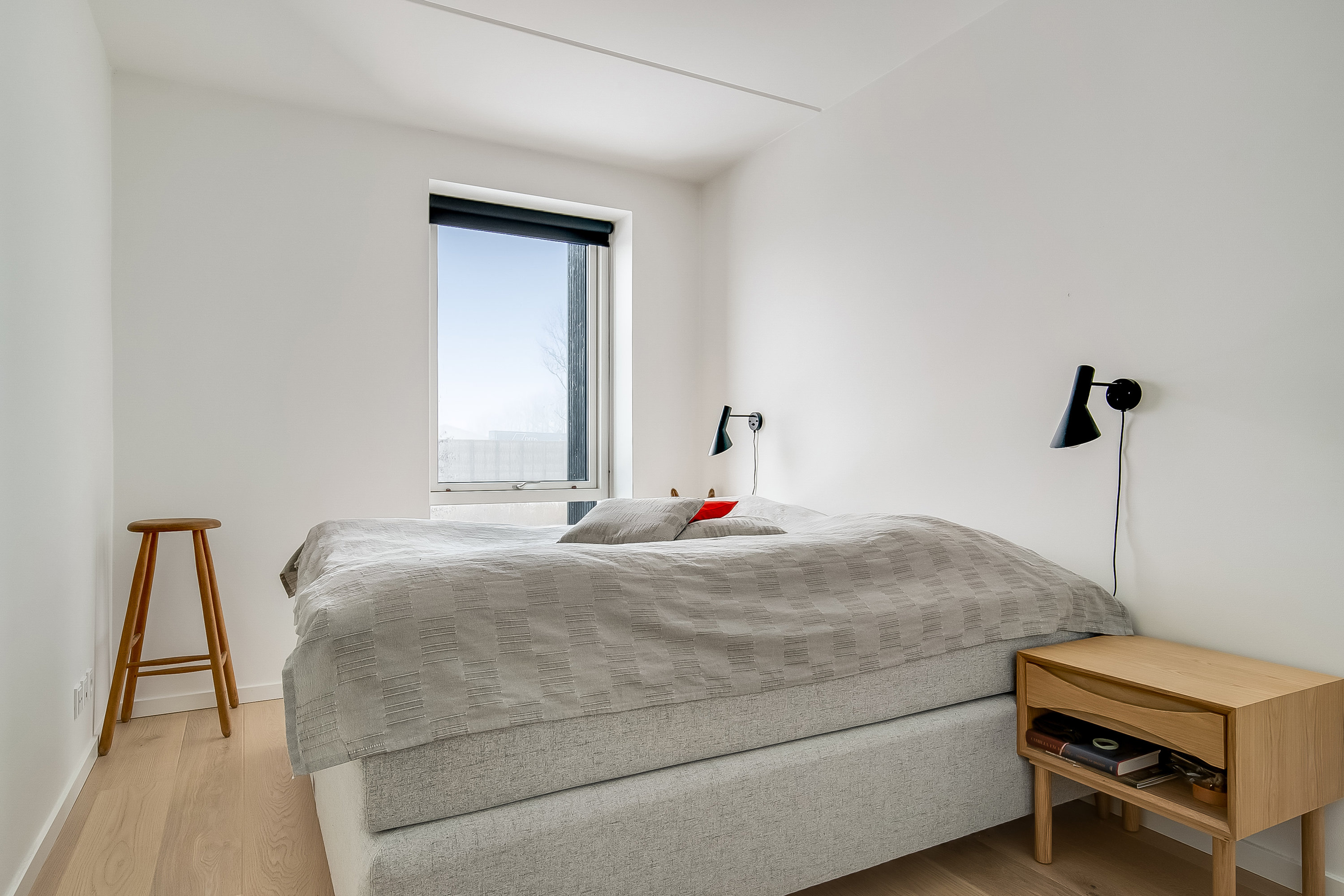 Fremhævet soveværelse billede i fuldskærmstilstand. Billede af Beddingen 53, Skudehavnen, 7100 Vejle