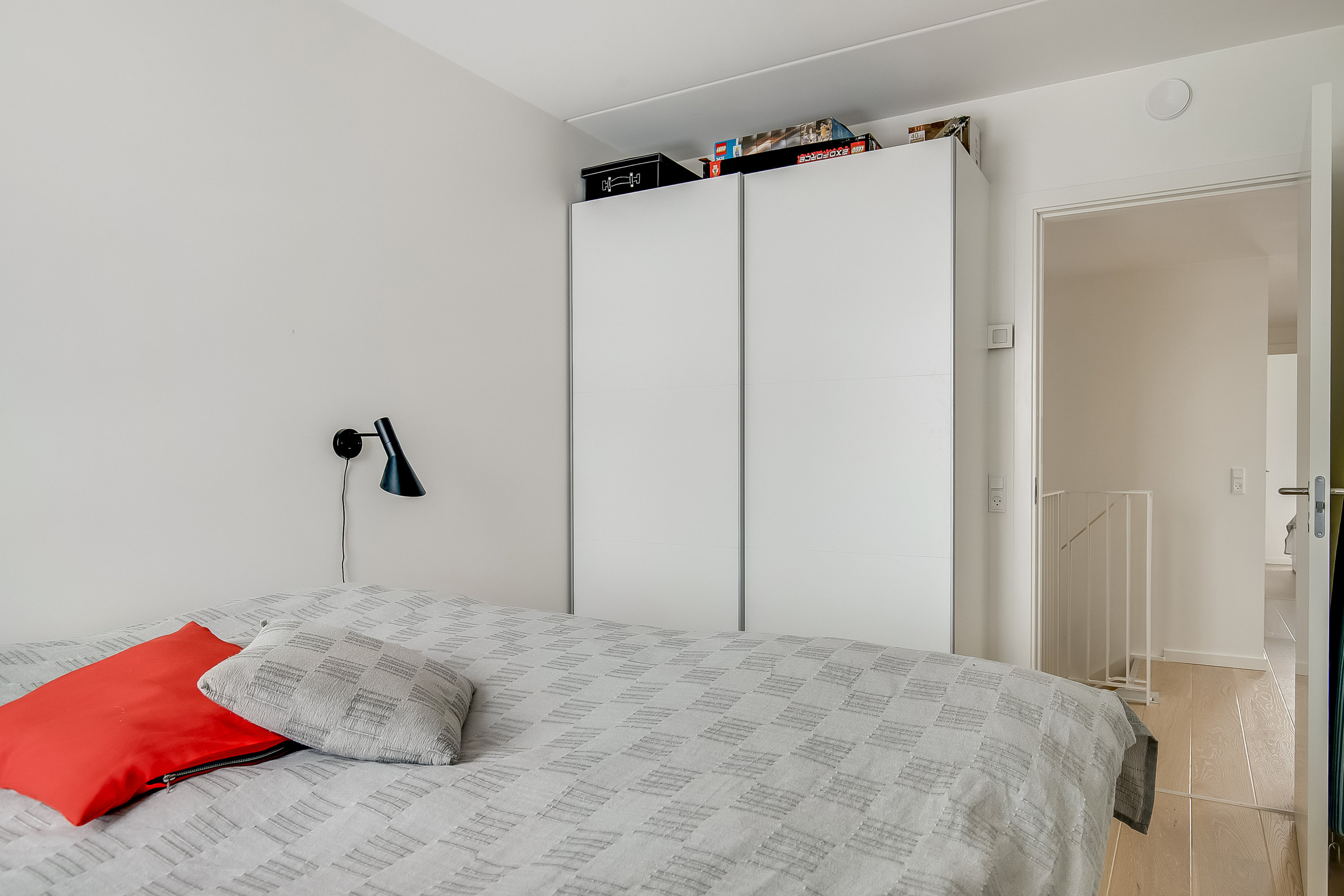 Fremhævet soveværelse billede i fuldskærmstilstand. Billede af Beddingen 53, Skudehavnen, 7100 Vejle