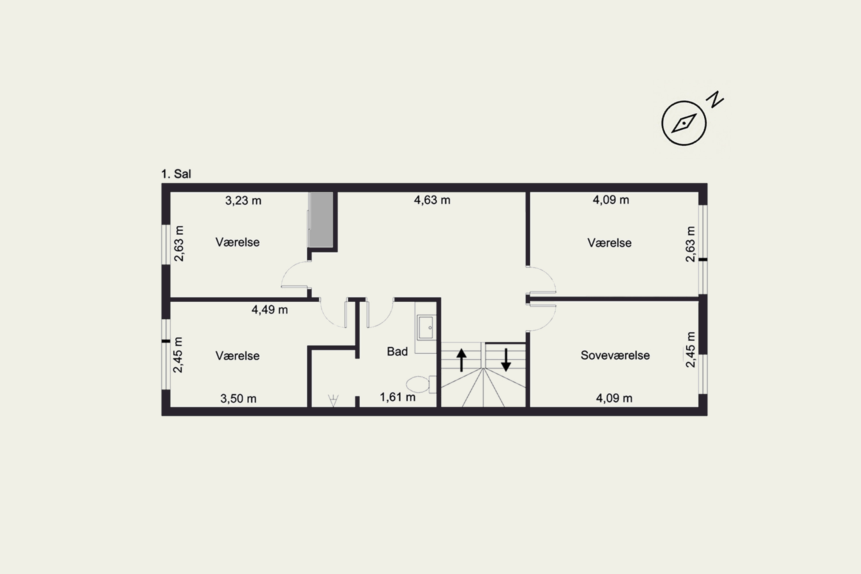 Plantegninger billede af Beddingen 53, Skudehavnen, 7100 Vejle